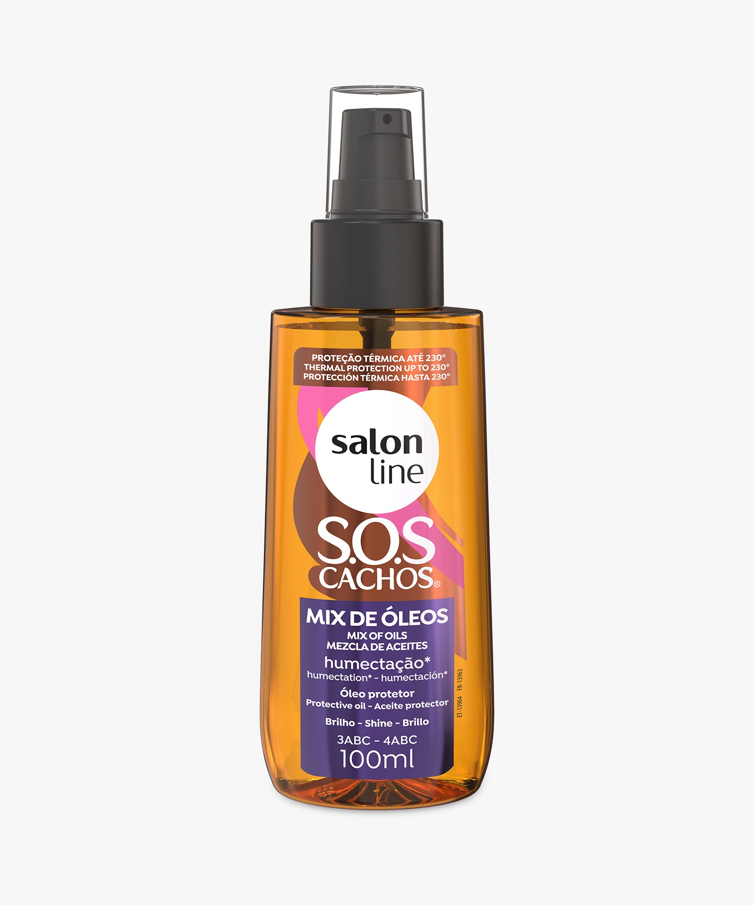 Salon Line S.O.S Cachos Mix De Oleos (Oil Mix) Protective Oil 100 ml