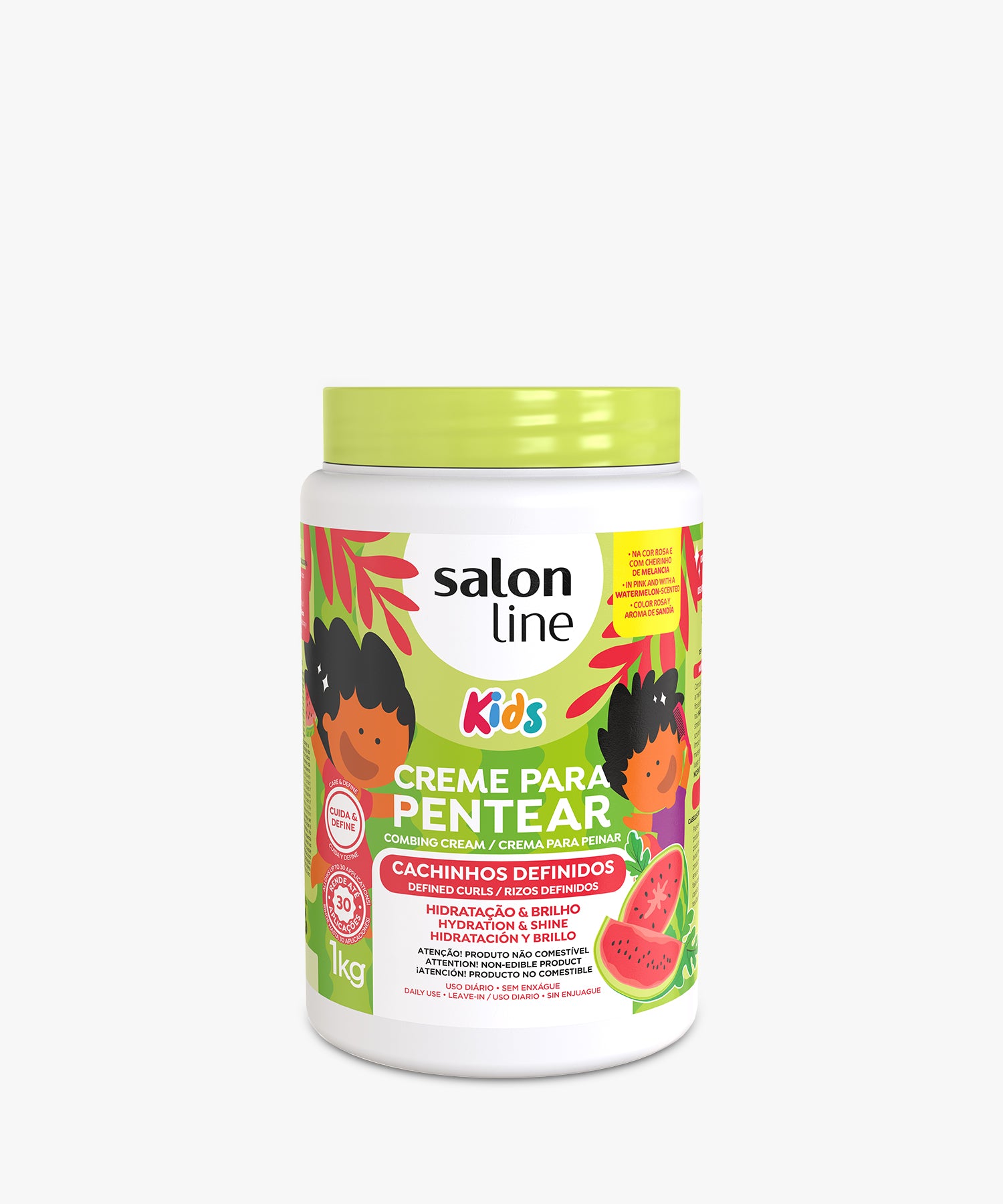 Salon Line Kids Cachinhos Definidos (Defined Curls) Combing Cream 1 KG