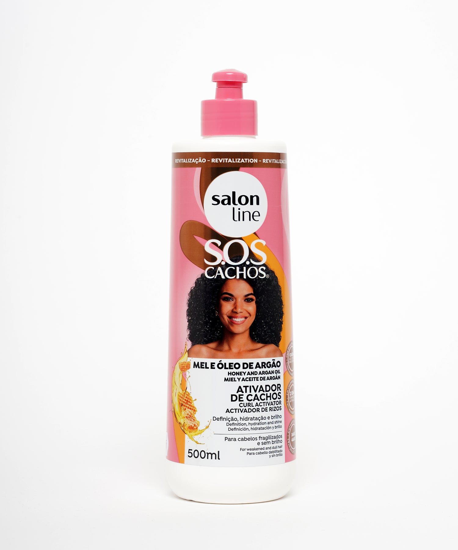 Salon Line S.O.S Cachos Extrato De Mel (Honey Extract) Curl Activator 500 ml
