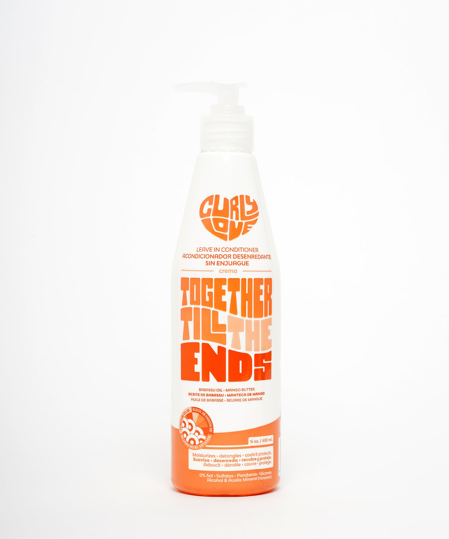 CurlyLove Leave-In Conditioner 450 ml