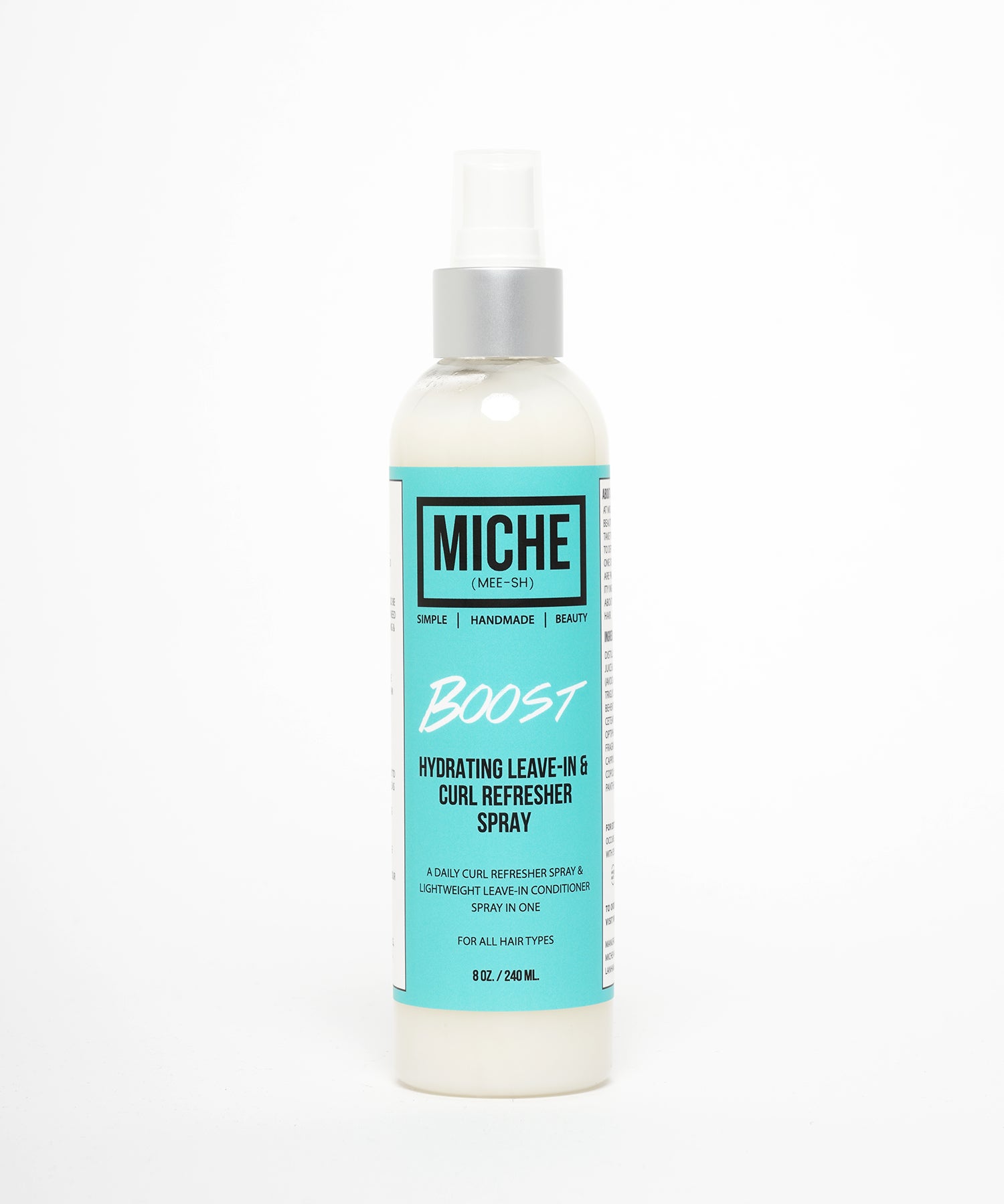 Miche Beauty Boost Hydrating Leave-In & Curl Refresher Spray 240 ml