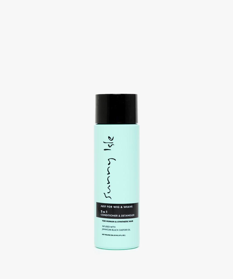 Sunny Isle Just For Wig & Weave 2 in 1 Conditioner & Detangler 236.58 ml