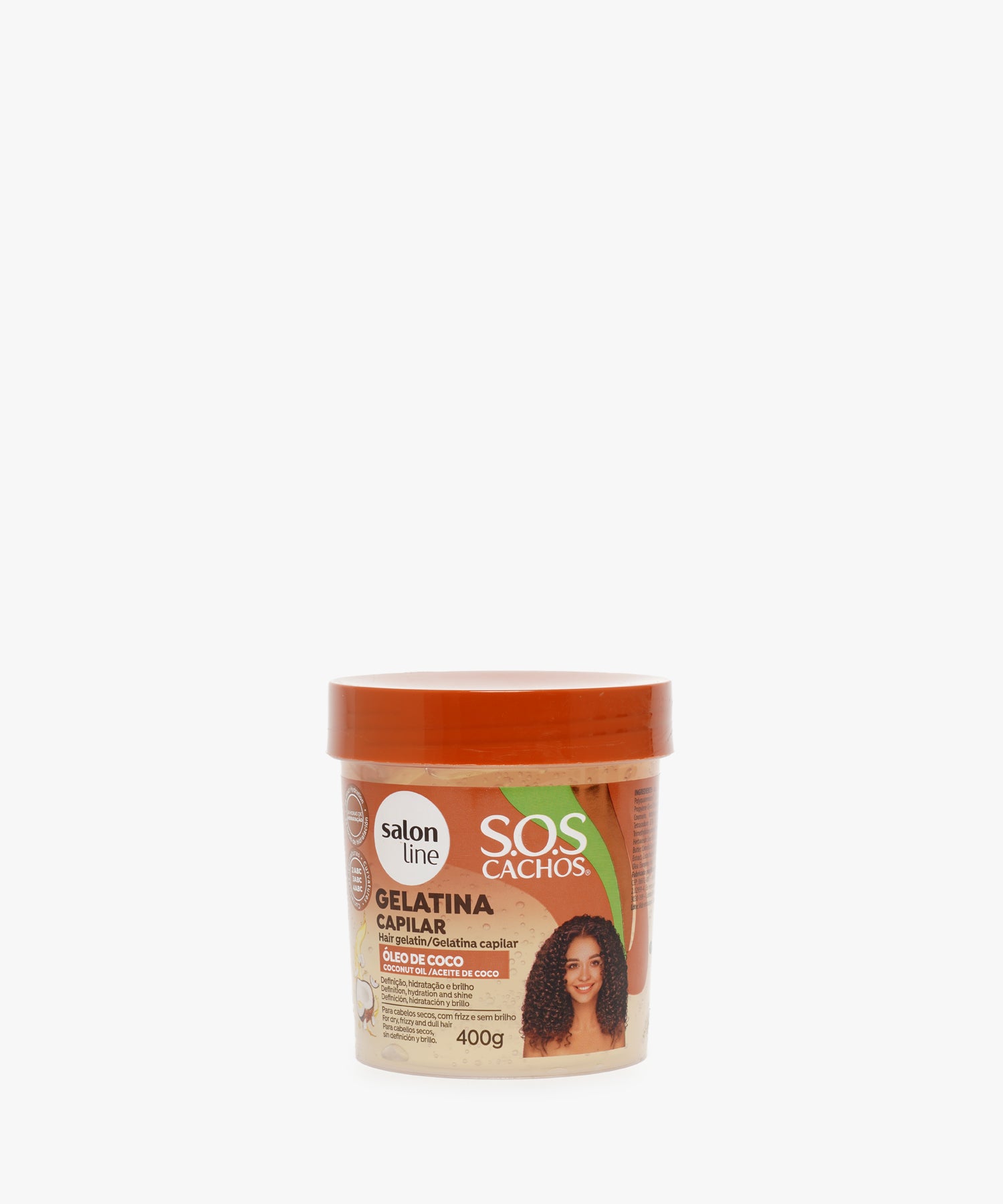 Salon Line S.O.S Cachos Coco (Coconut Oil) Gelatina 400 gr.