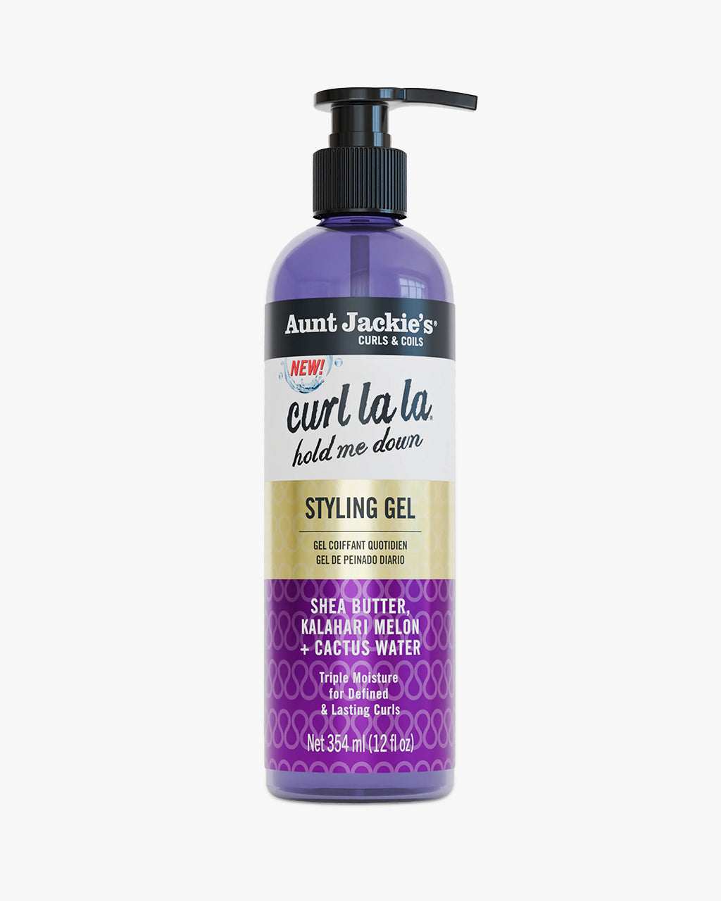 Aunt Jackie's Curl La La Hold Me Down Styling Gel 354 ml