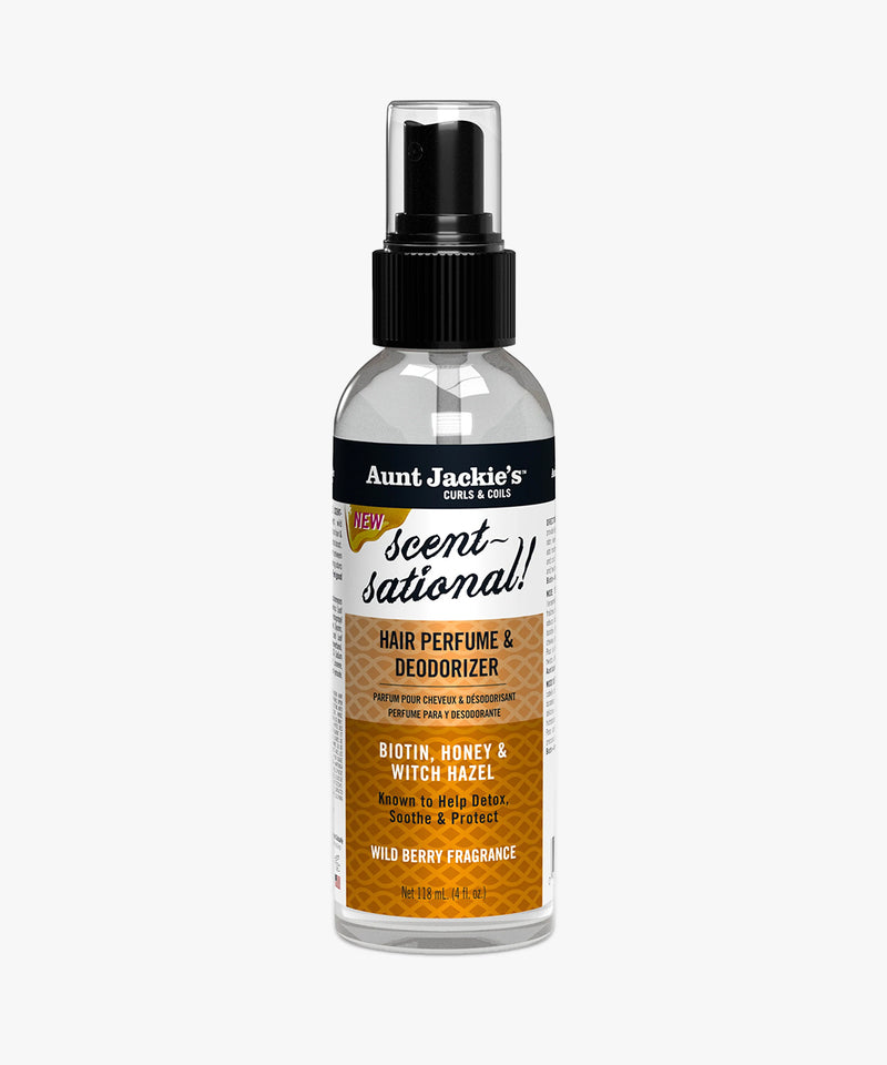 Aunt Jackie's Curls & Coils Scent Sational hair Perfume & Deodorizer (Biotin + Honey) 118 ml