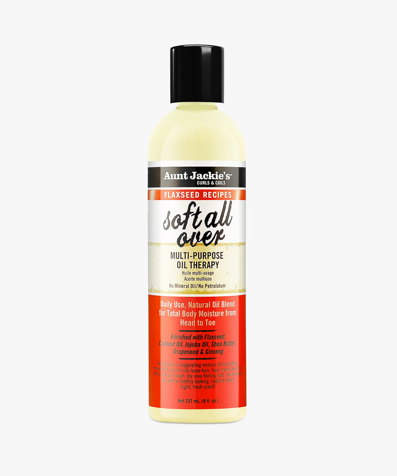 Aunt Jackie's Flaxseed Recipes Soft All Over Multi-Purpose Oil 237 ml