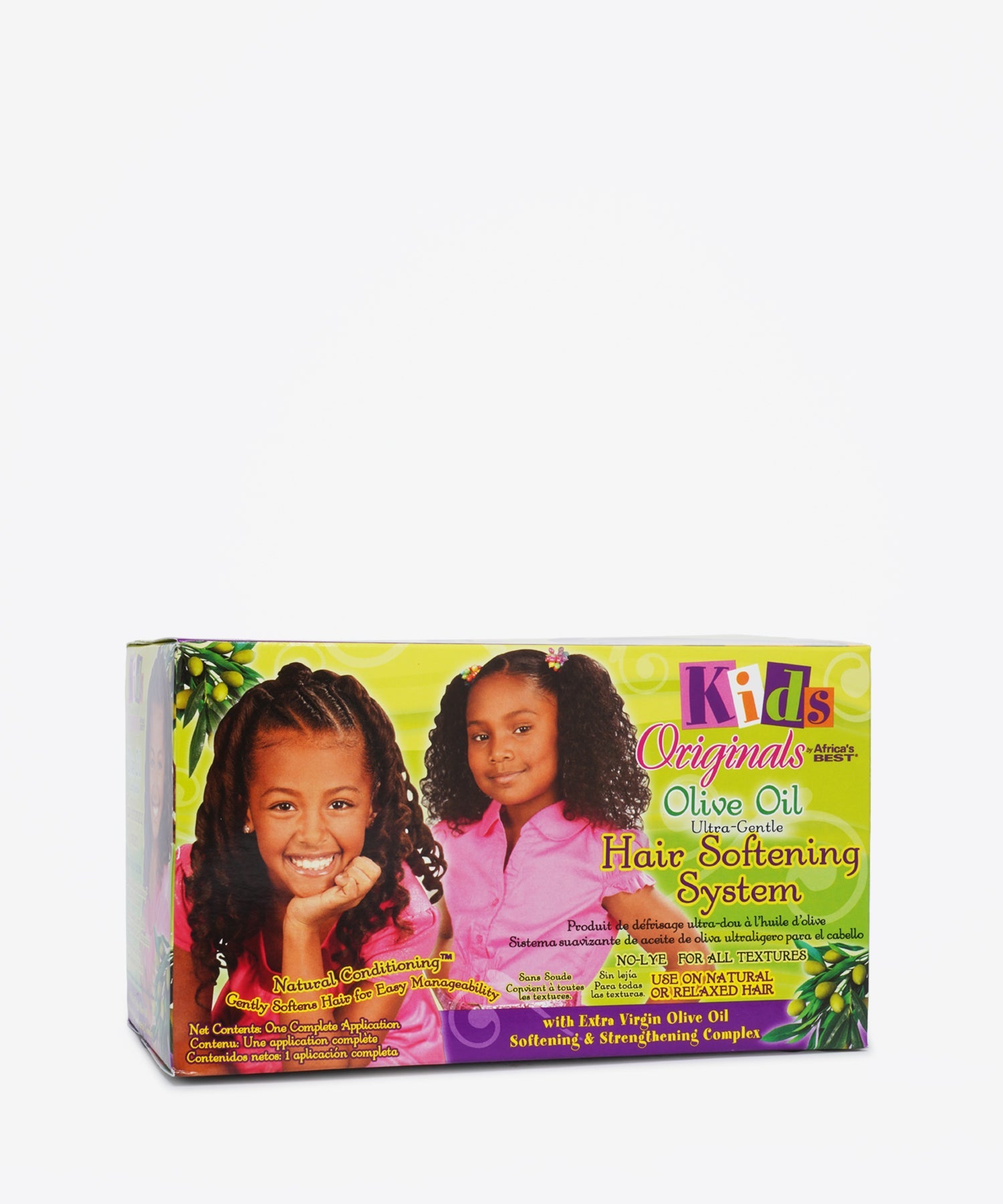 Africa's Best Kids Originals Olive Oil Ultra-Gentle Hair Softening System