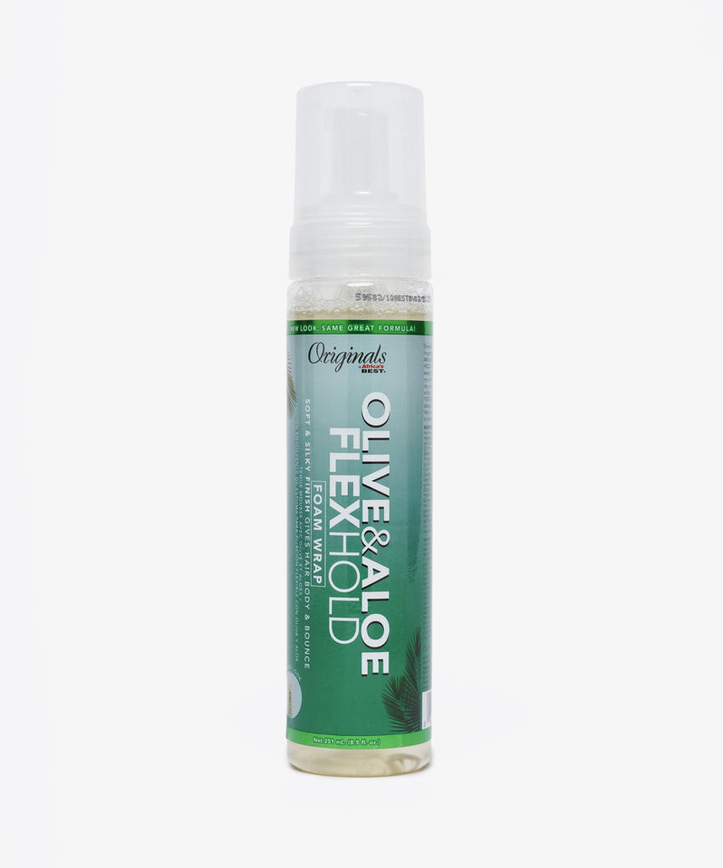 Africa's Best Olive & Aloe Flexhold Foam Wrap 251 ml