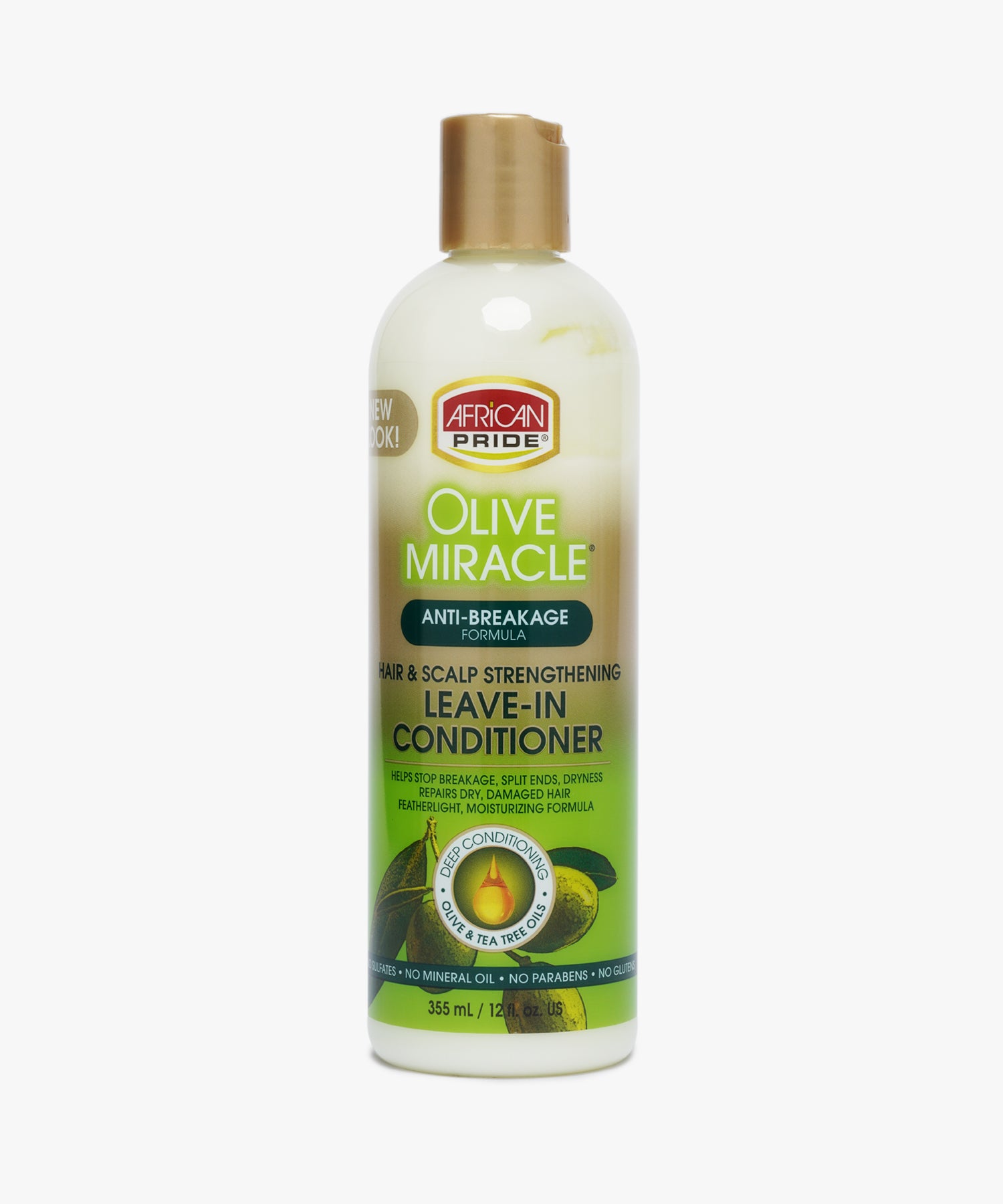 African Pride Olive Miracle Leave-In Conditioner 355 ml