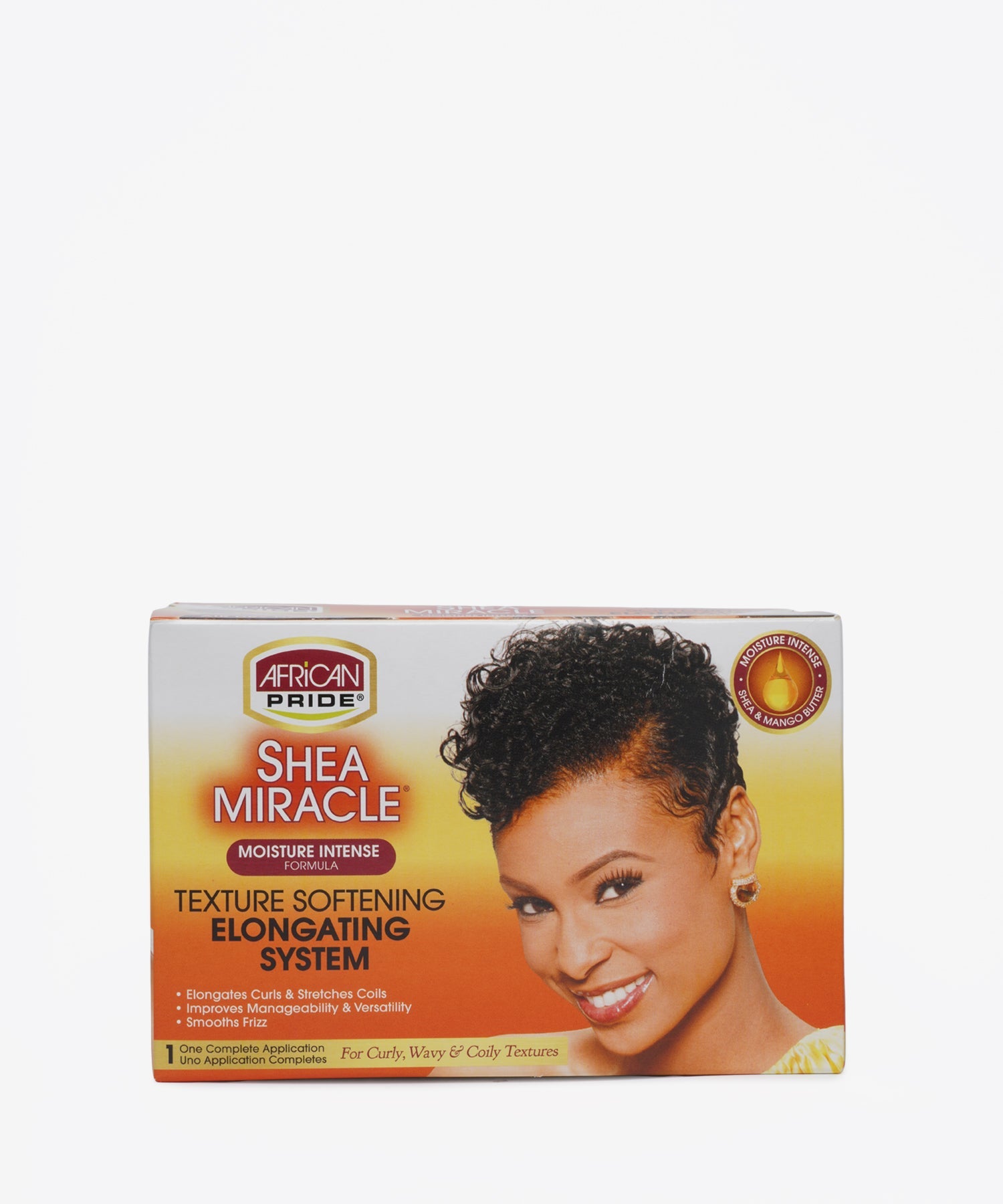 African Pride Shea Miracle Texture Softening Elongating System (1 Complete Application)