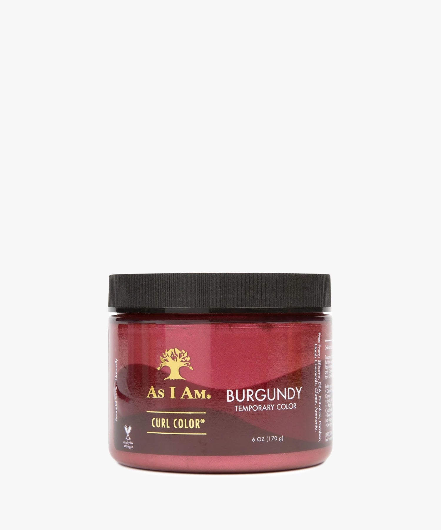 As I Am Curl Color Burgundy Temporary Color 182 gr.