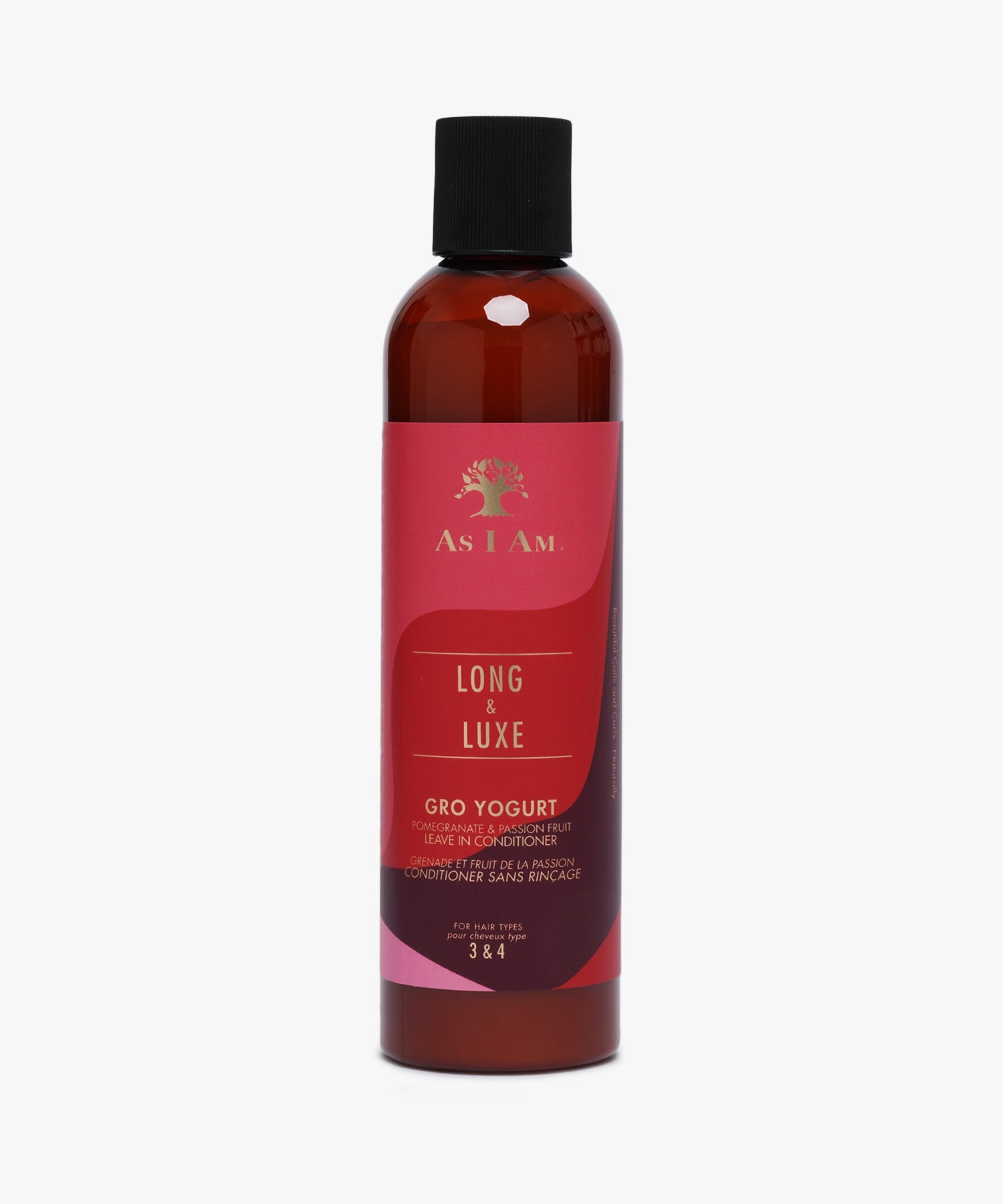As I Am Long & Luxe Pomegranate & Passion Fruit Gro Yoghurt (Leave In Conditioner) 237 ml