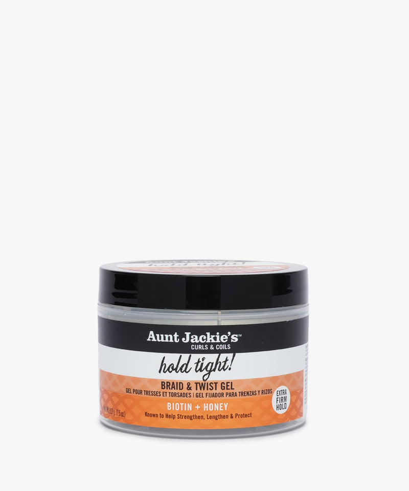 Aunt Jackie's Curls & Coils Hold Tight! Braid & Twist Gel (Biotin + Honey) 213 gr.