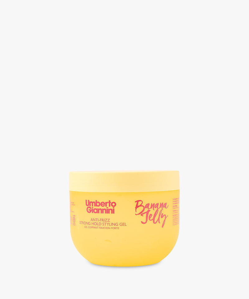 Umberto Giannini Banana Jelly (Anti-Frizz Strong Hold Styling Gel) 475 ml