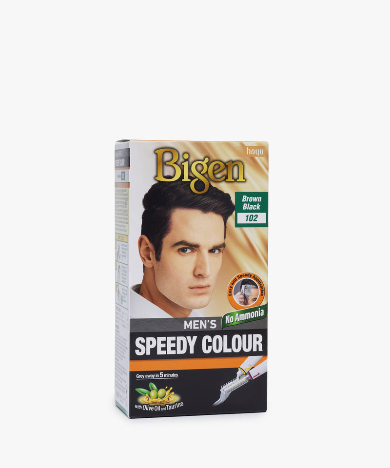 Bigen Men's Speedy Colour #102 Brown Black