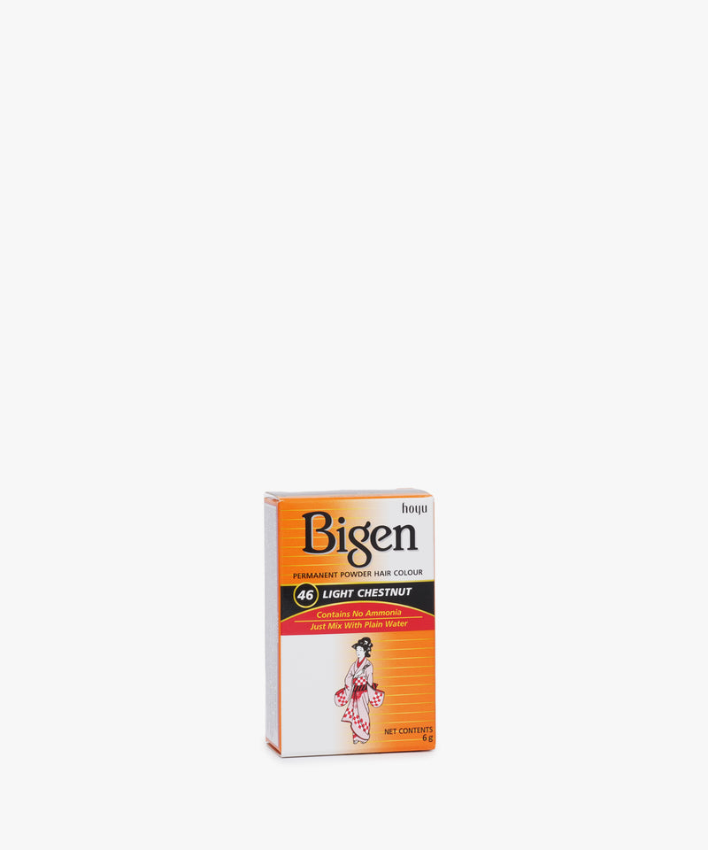 Bigen Permanent Powder Hair Colour #46 Light Chestnut