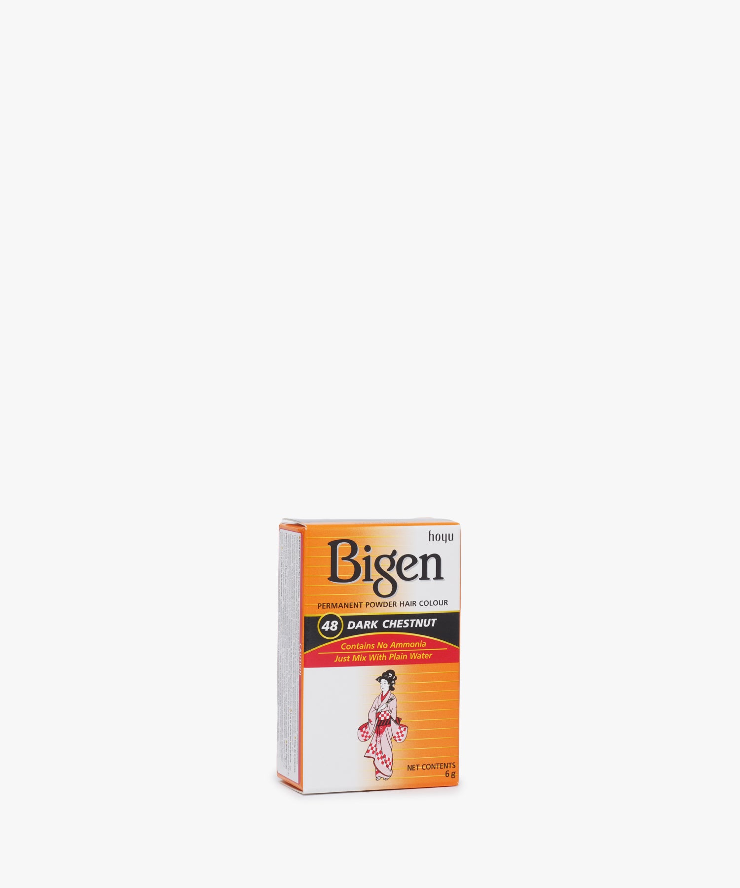 Bigen Permanent Powder Hair Colour #48 Dark Chestnut