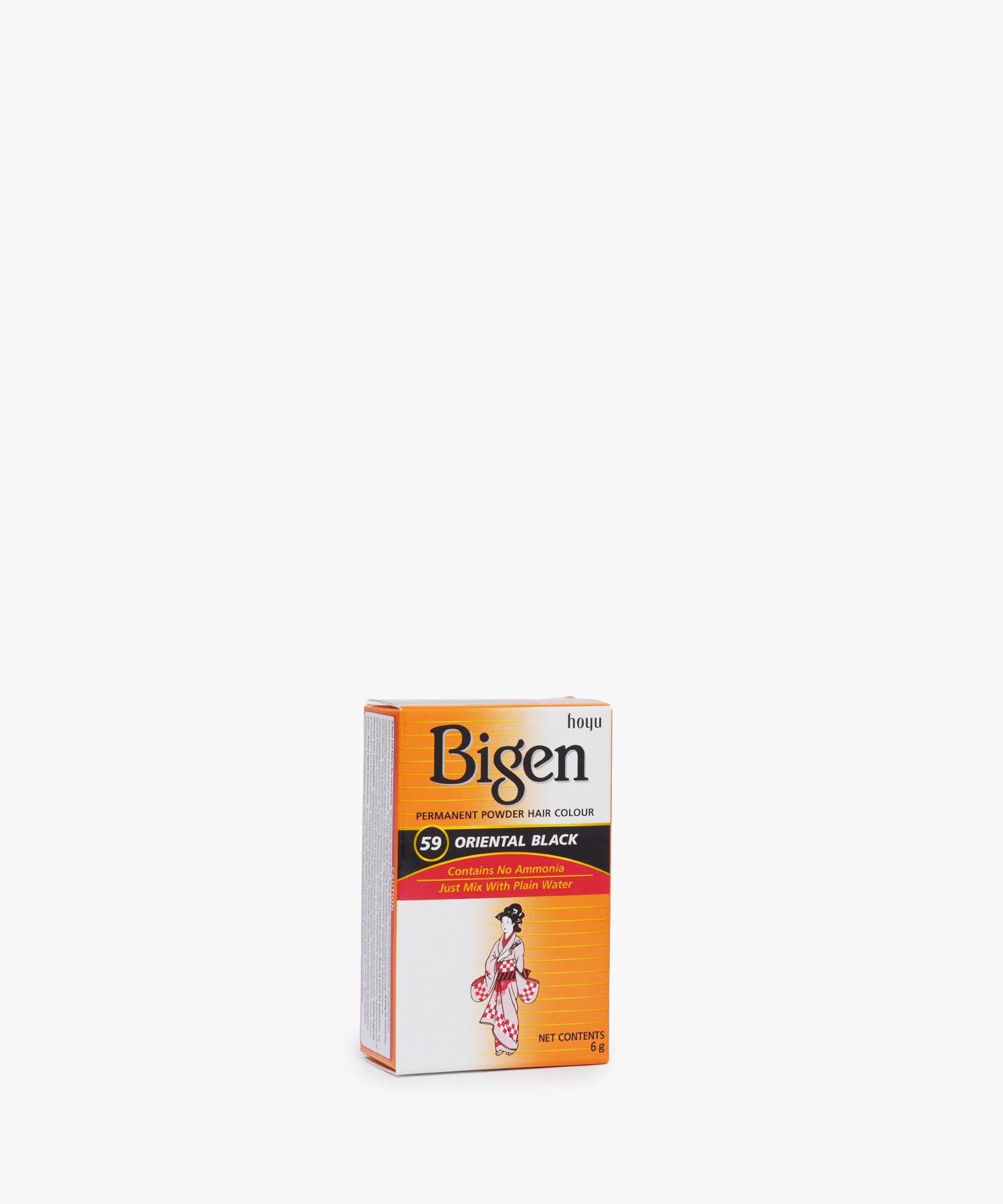 Bigen Permanent Powder Hair Colour #59 Oriental Black