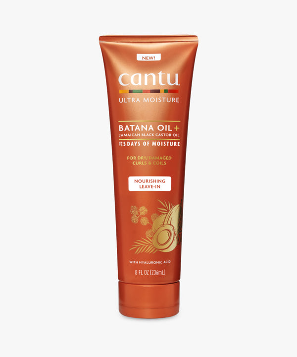 Cantu Ultra Moisture Batana Oil + JBC Nourishing Leave In 236 ml