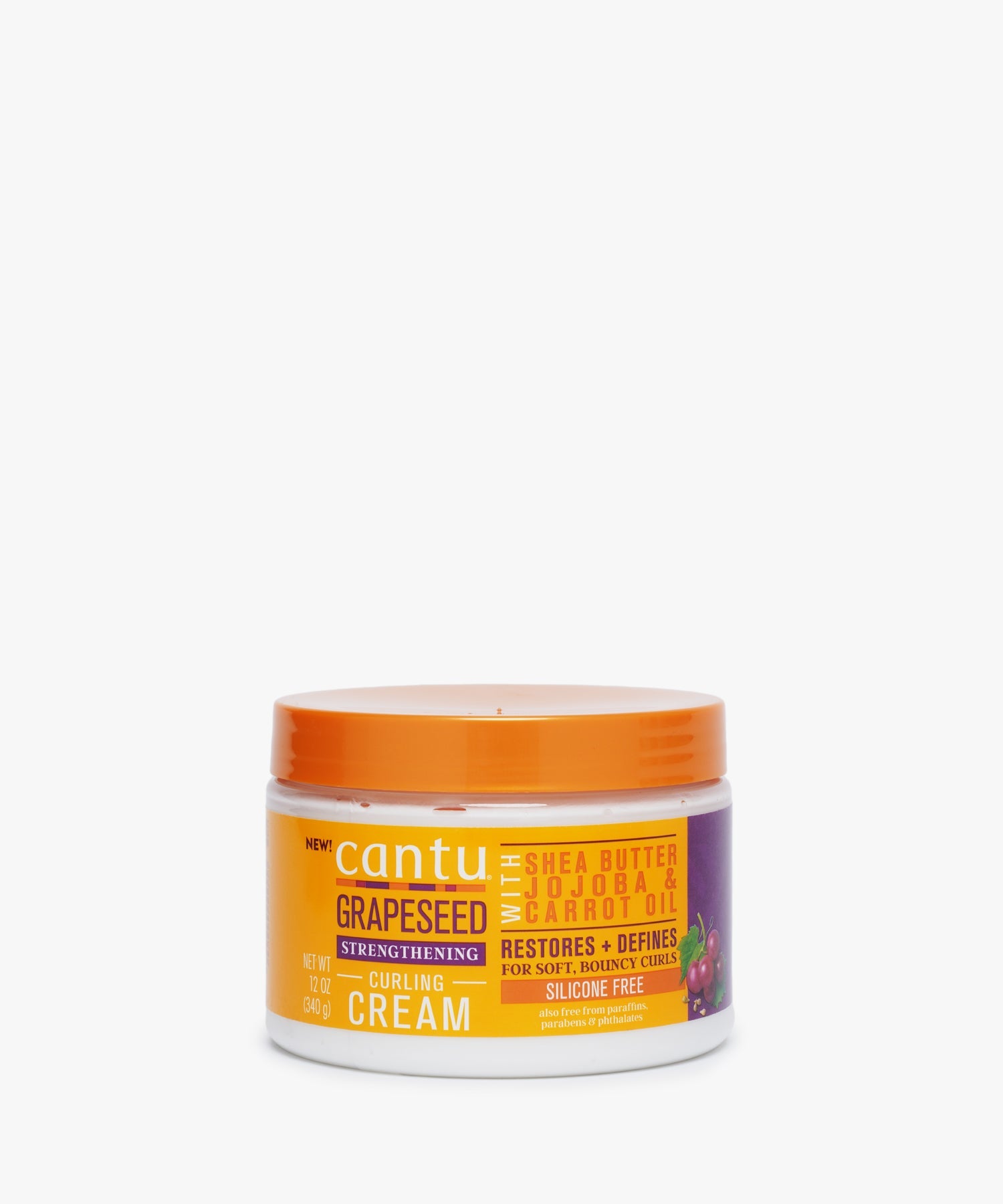 Cantu Grapeseed Strengthening Curling Cream 340 gr.