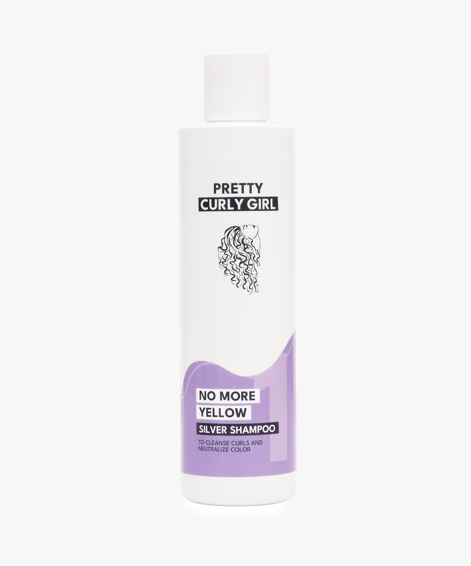 Pretty Curly Girl No More Yellow Silver Shampoo 250 ml