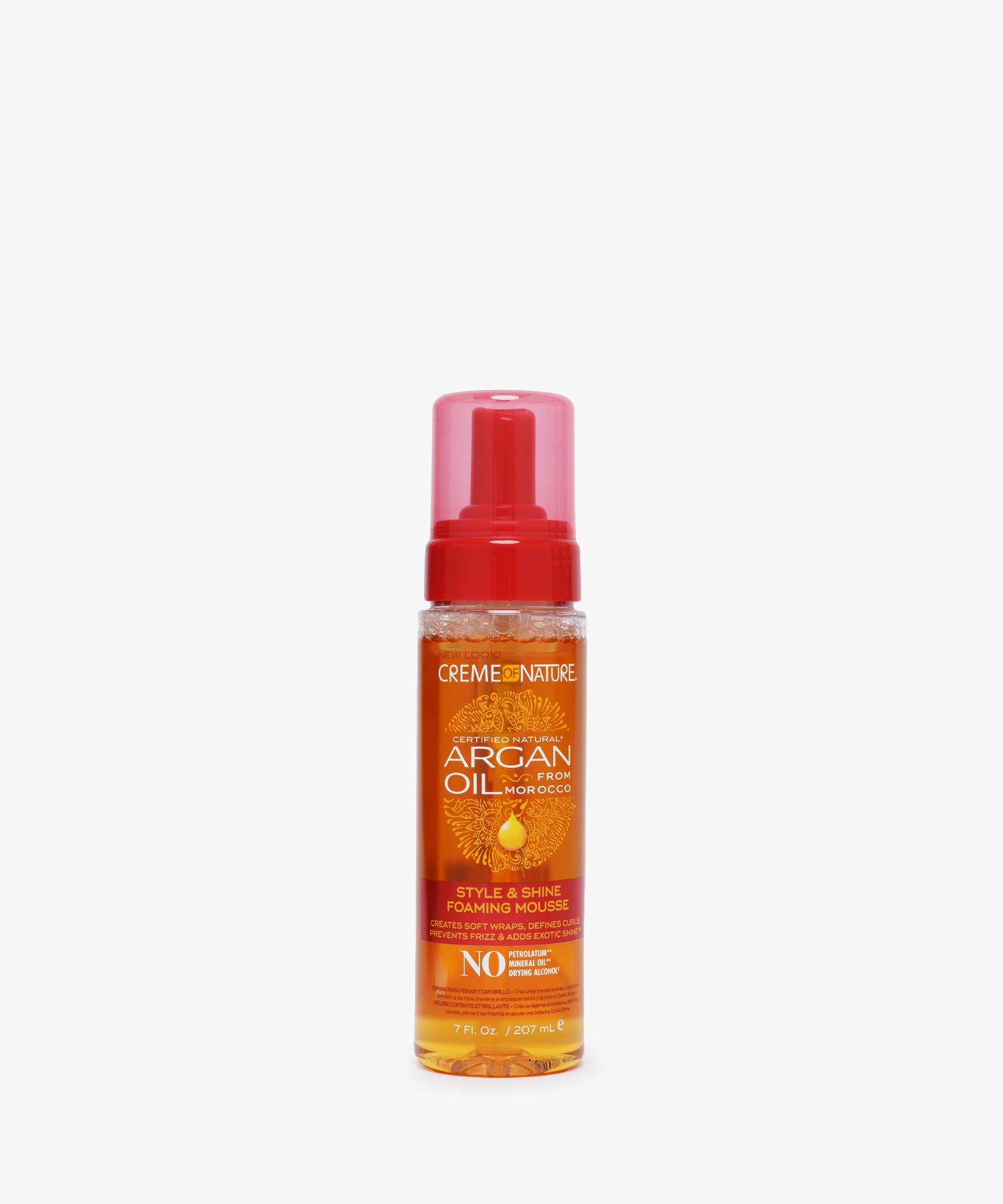 Creme Of Nature Argan Oil Style & Shine Foaming Mousse 207 ml