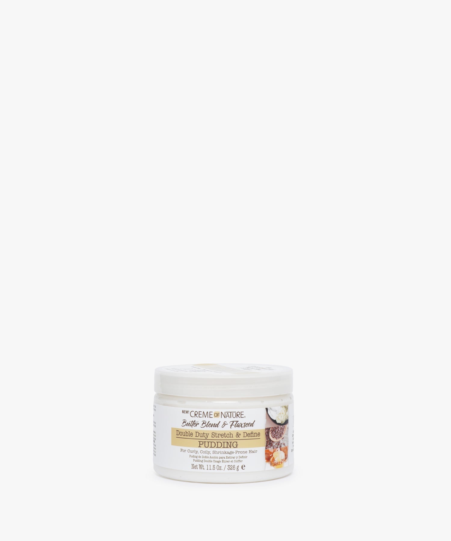 Creme Of Nature Butter Blend & Flaxseed Double Duty Stretch & Define Pudding 326 gr.