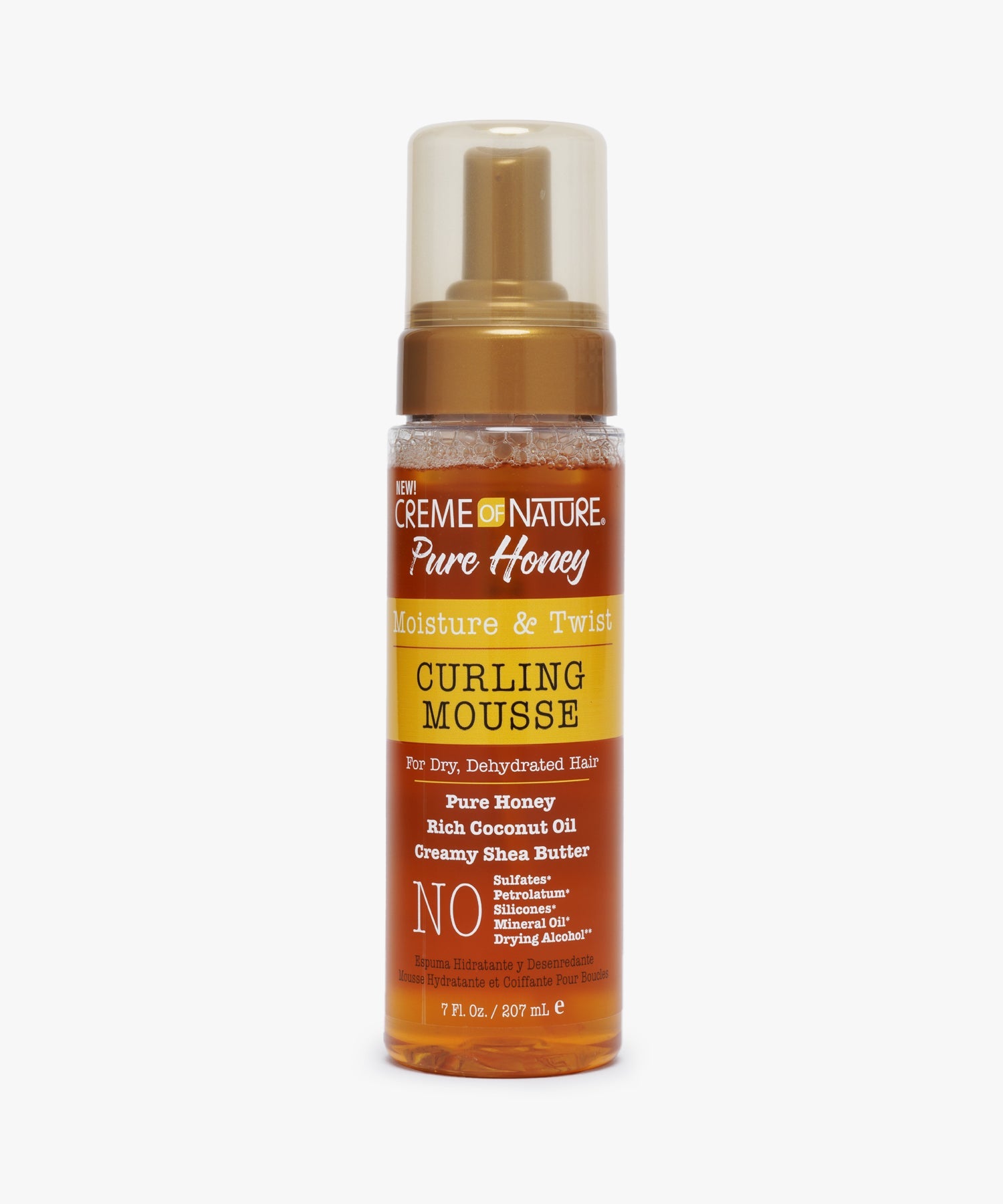 Creme Of Nature Pure Honey Moisture & Twist Curling Mousse 207 ml