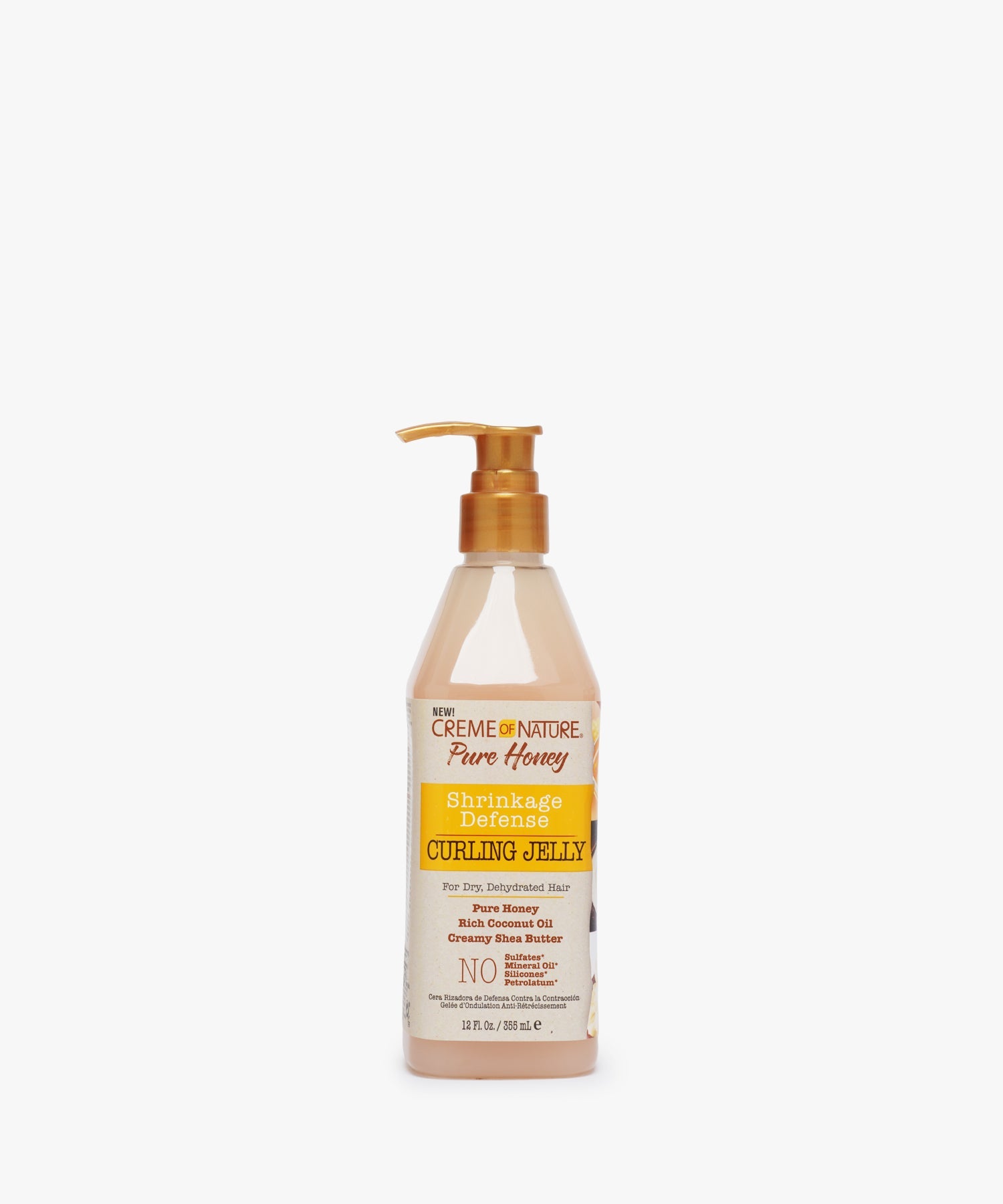 Creme Of Nature Pure Honey Shrinkage Defense Curling Jelly 355 ml