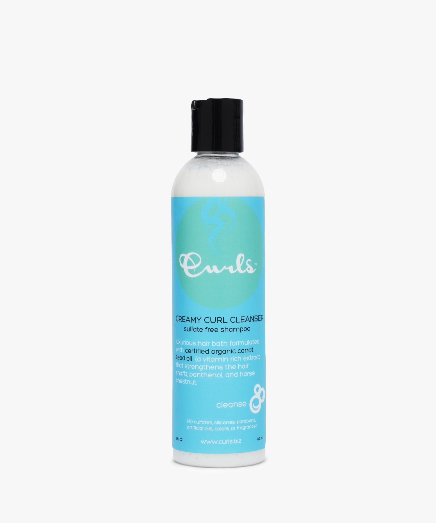 Curls Creamy Curl Cleanser Sulfate Free Shampoo 240 ml