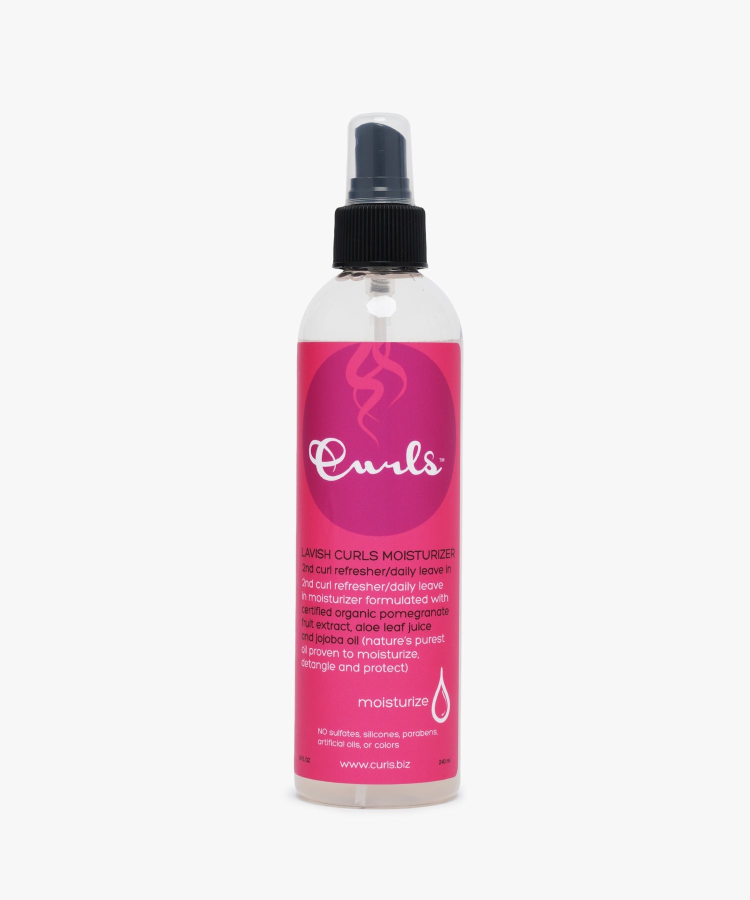 Curls Lavish Curls Moisturizer 2nd Curl Refresher/Daily Leave In 240 ml