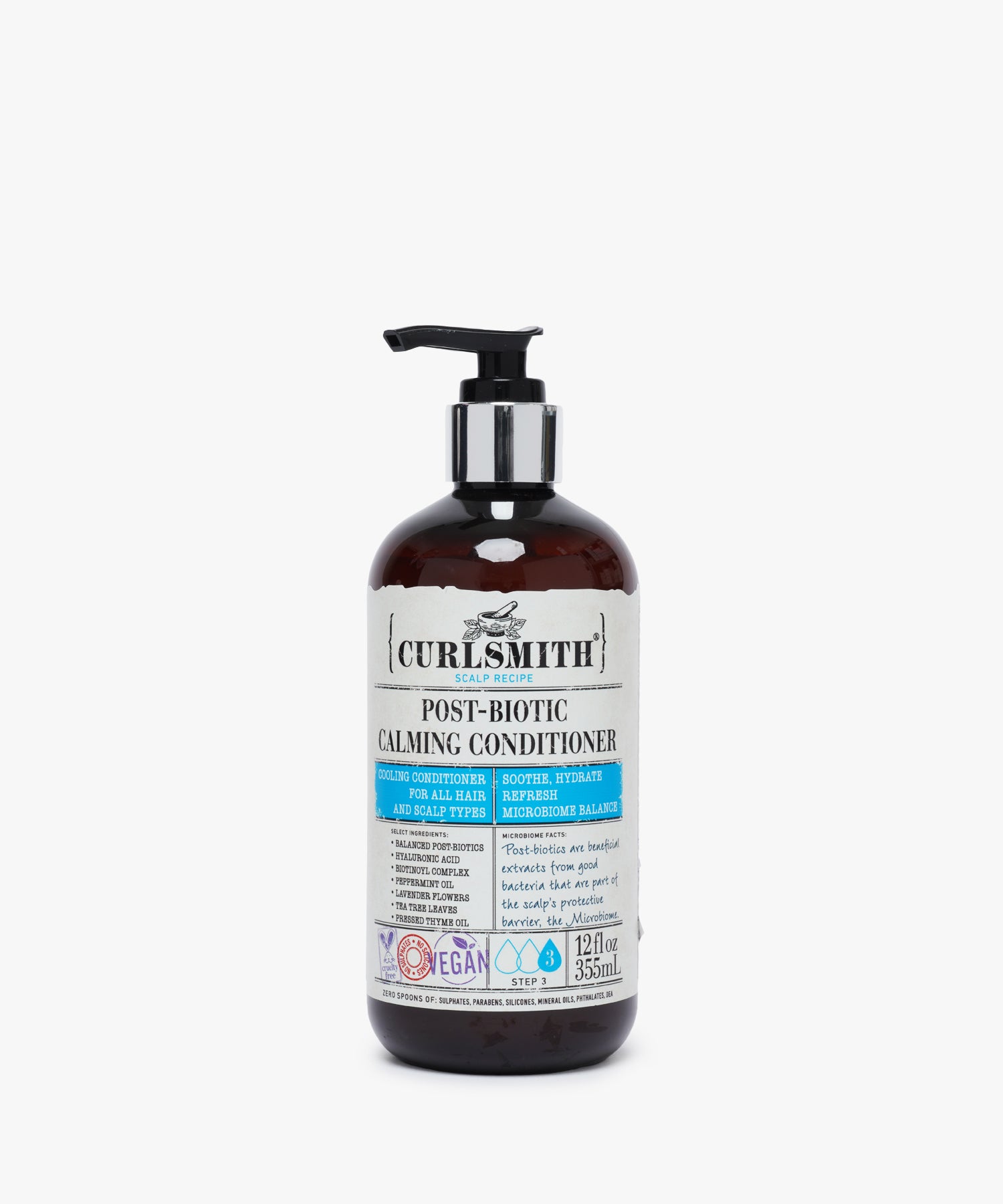 Curlsmith Scalp Recipe Post-Biotic Calming Conditioner 355 ml
