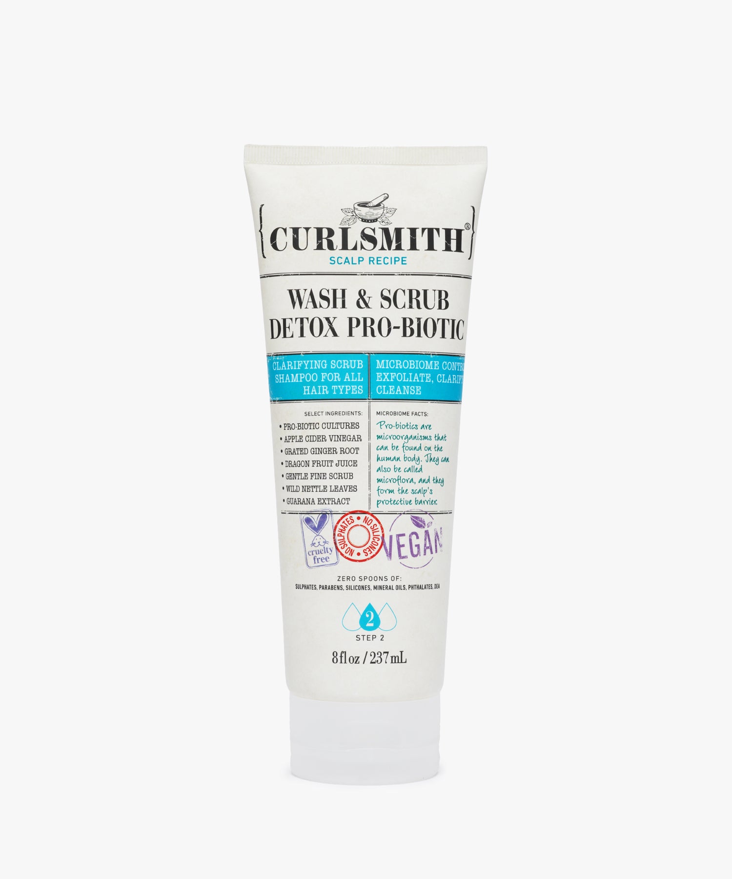 Curlsmith Scalp Recipe Wash & Scrub Detox Pro-Biotic 237 ml