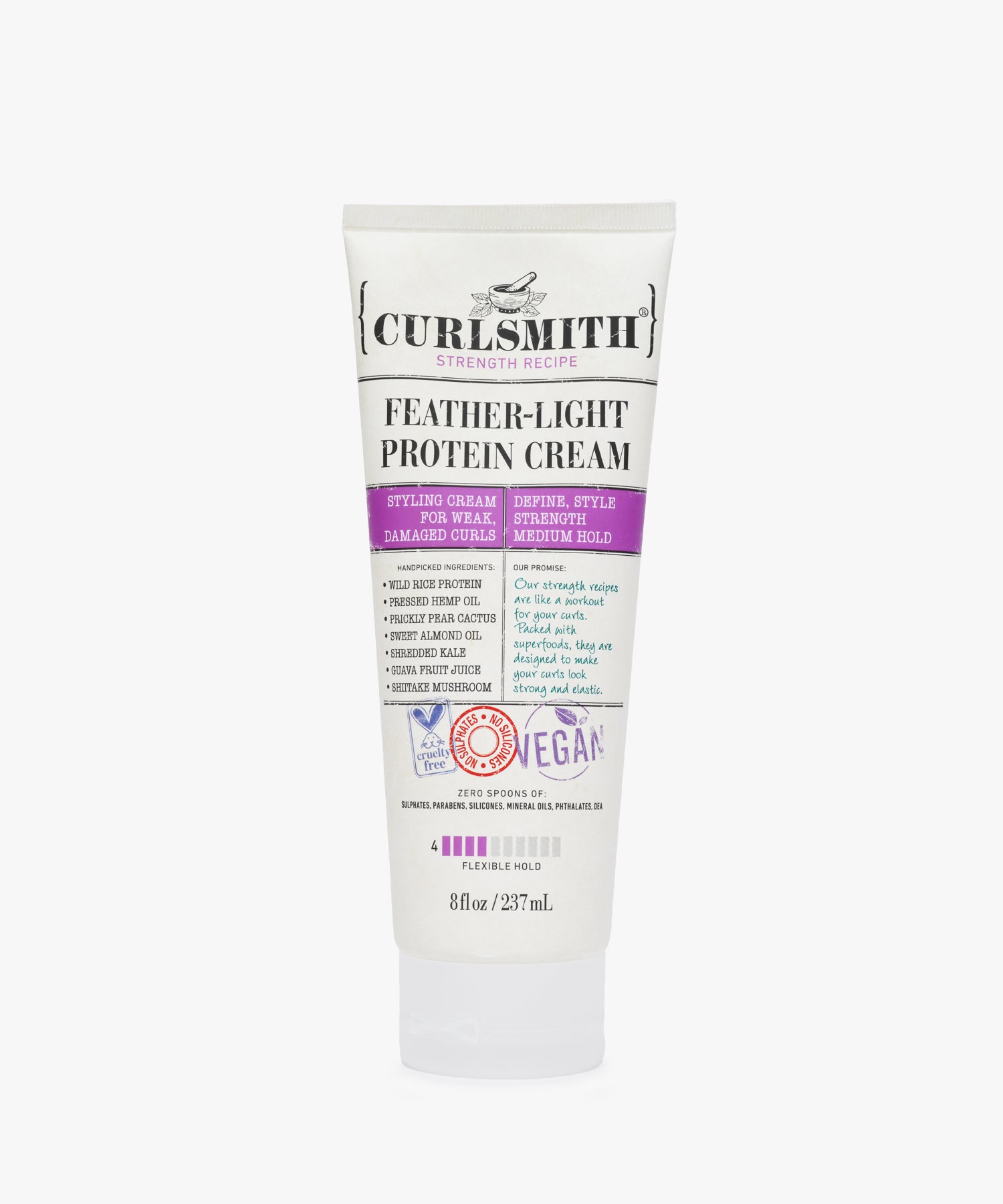 Curlsmith Strength Recipe Feather-Light Protein Cream 237 ml