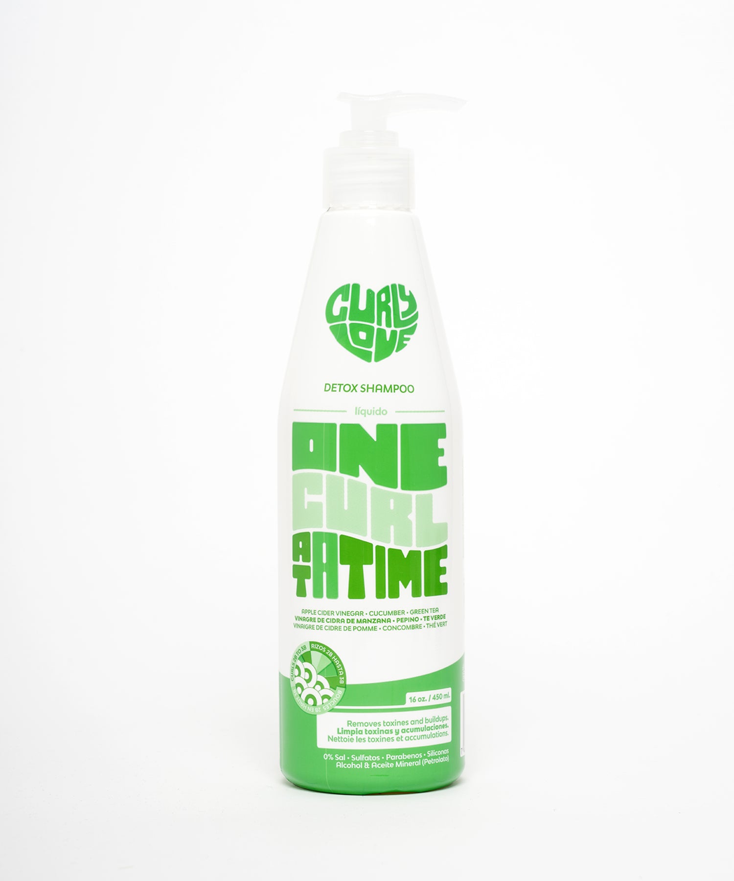 CurlyLove Detox Shampoo 450 ml