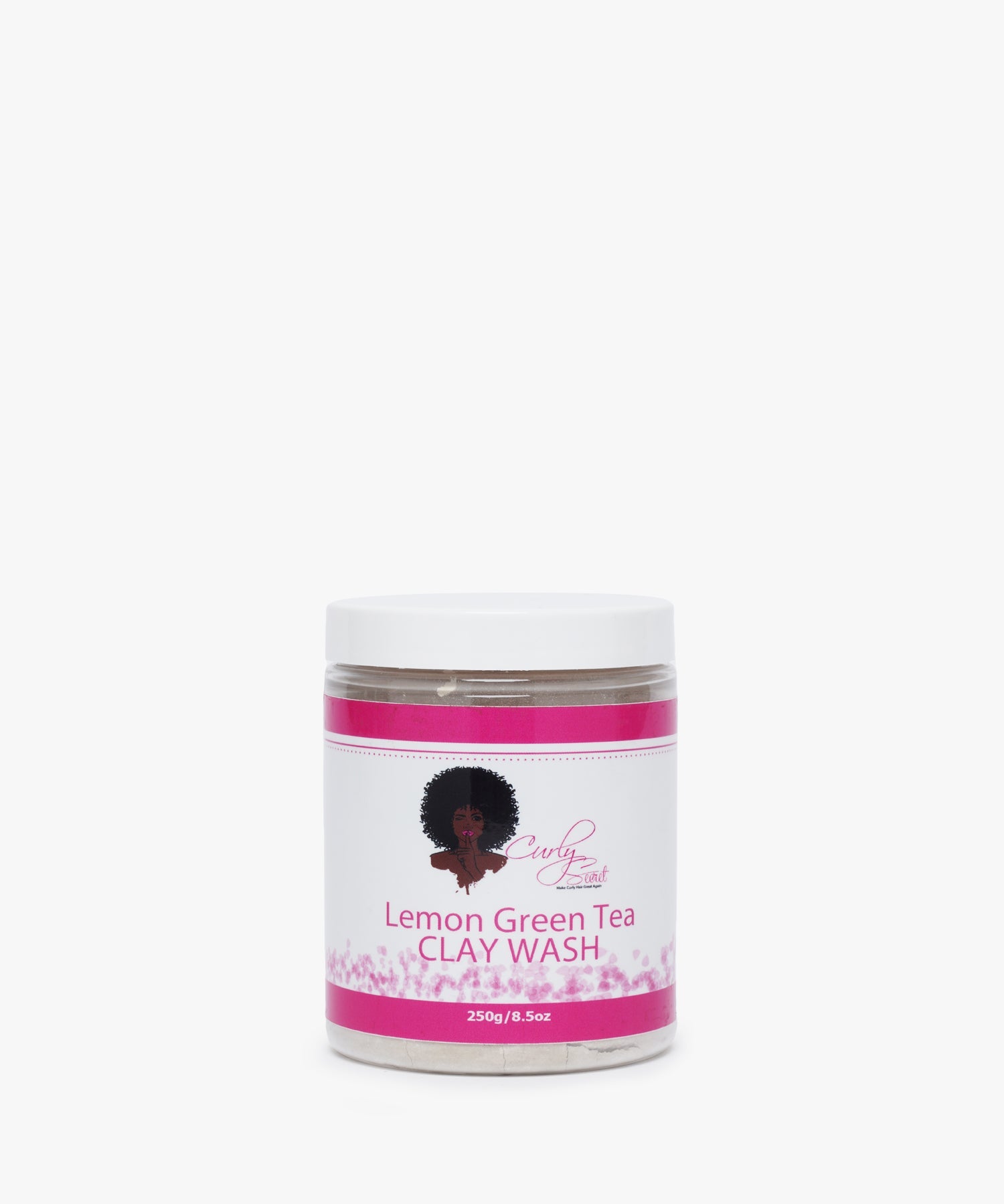 CurlySecret Lemon Green Tea Clay Wash 250 gr.