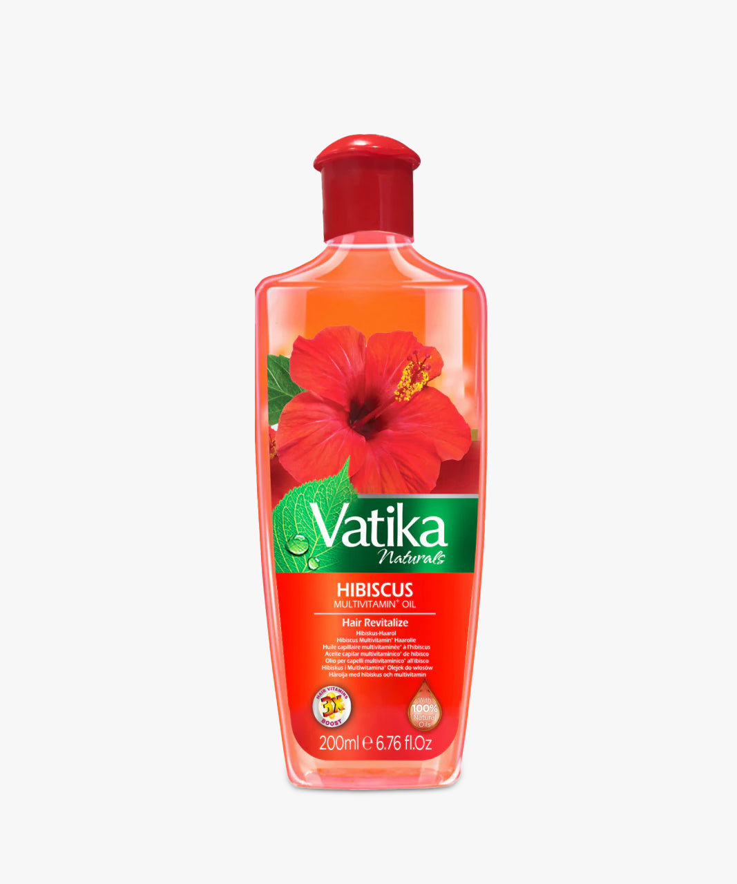 Vatika Naturals Hibiscus Multivitamin Hair Oil 200 ml