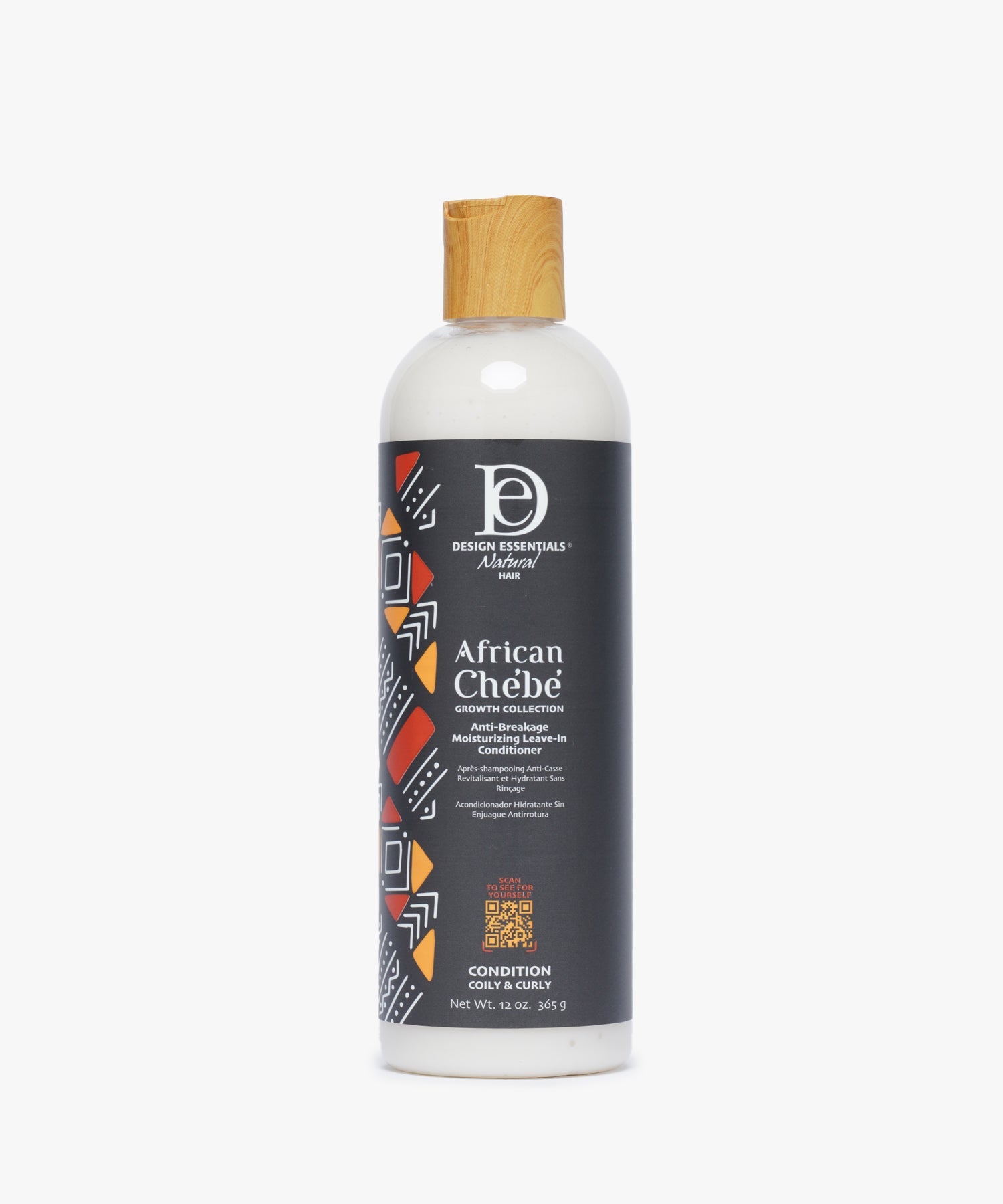 Design Essentials African Chebe Growth Collection Anti-Breakage Moisturizing Leave-In Conditioner 365 gr.