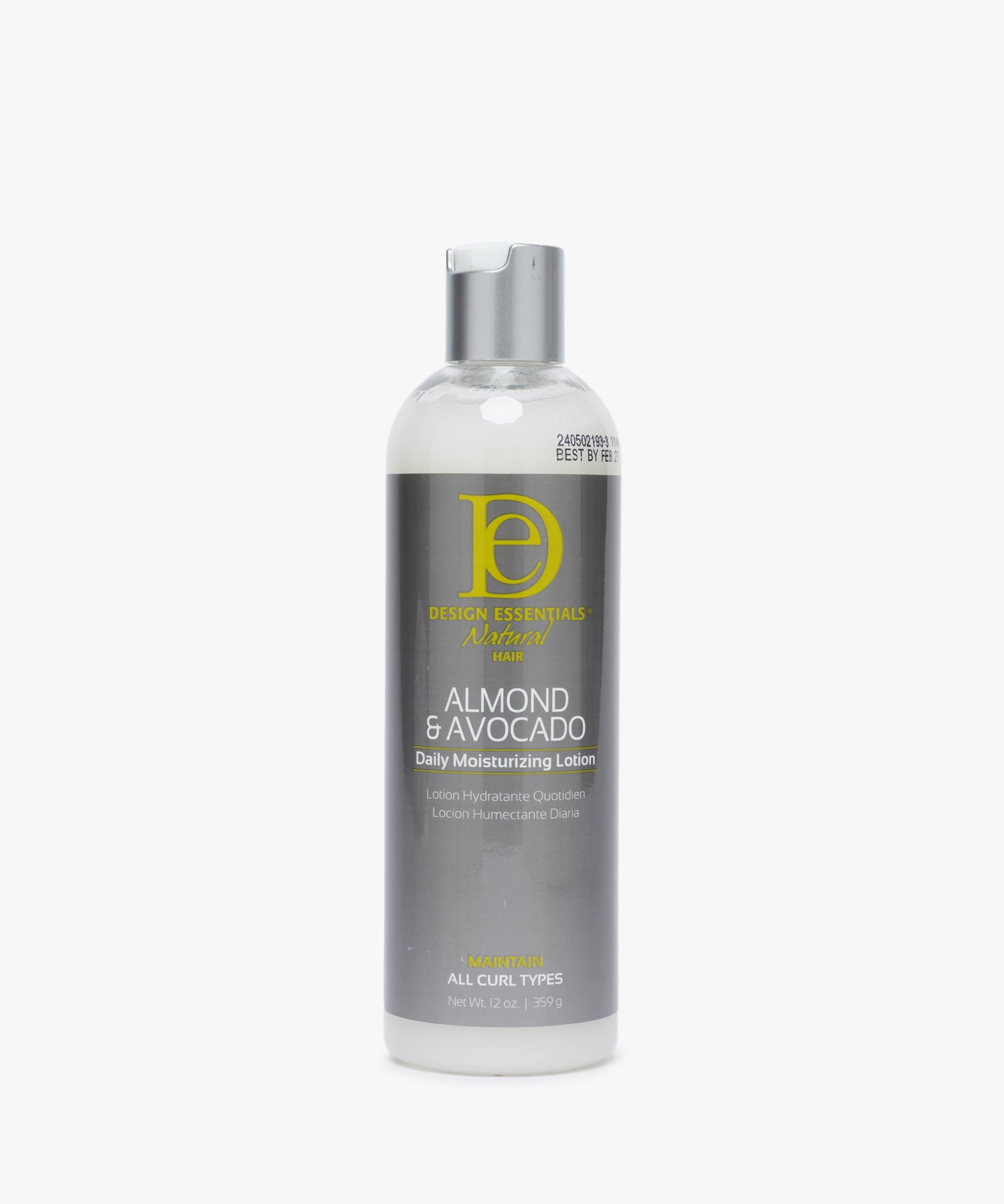 Design Essentials Almond & Avocado Daily Moisturizing Lotion 359 gr.