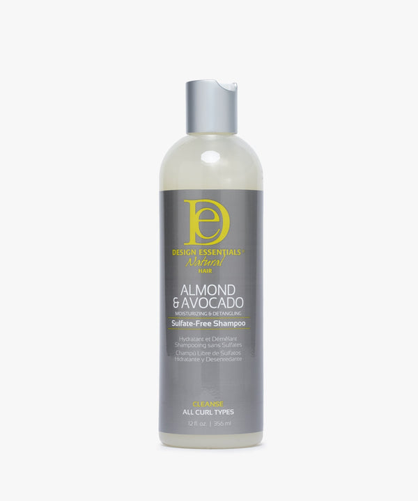 Design Essentials Almond & Avocado Moisturizing & Detangling Sulfate-Free Shampoo 365 gr.