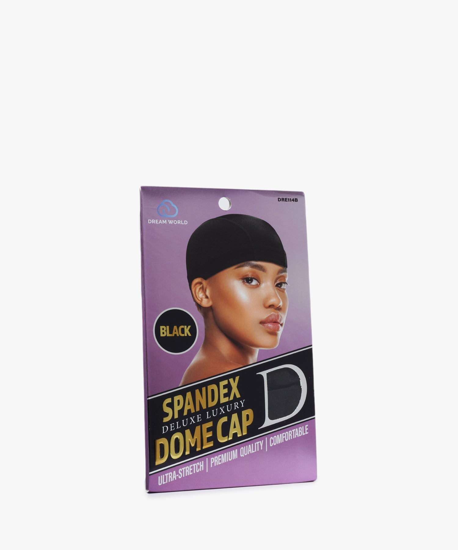Dream World Spandex Dome Cap (Black) #DRE114B