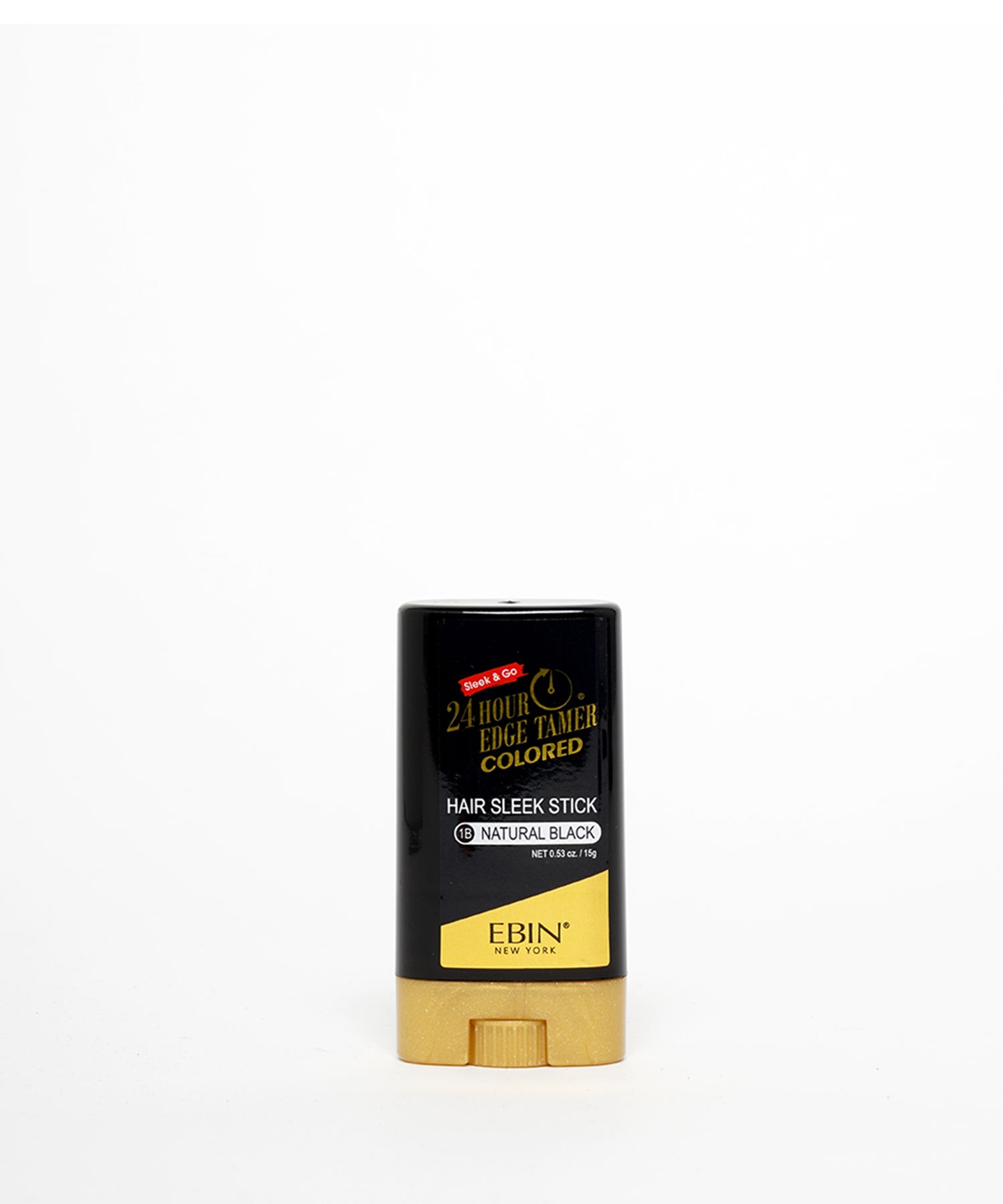 Ebin 24 Hour Edge Tamer Colored Hair Sleek Stick #Natural Black 15 gr.