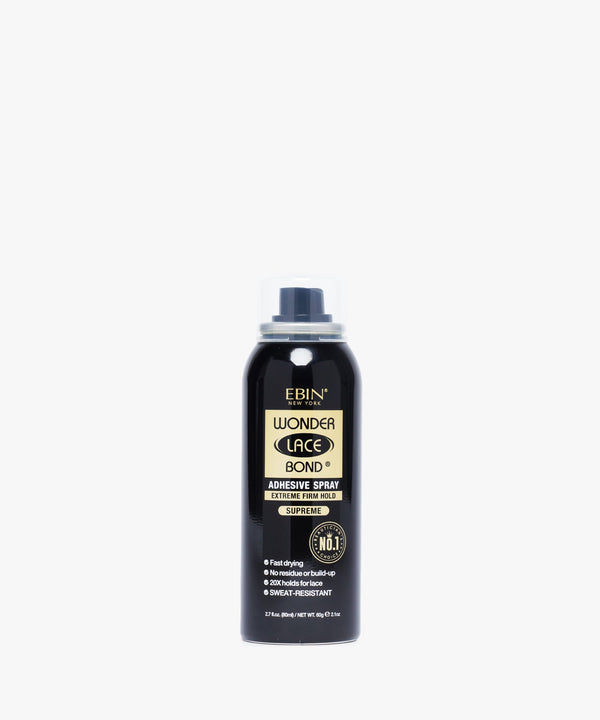 Ebin Wonder Lace Bond Adhesive Spray #Extreme Firm Hold (Supreme) 80 ml
