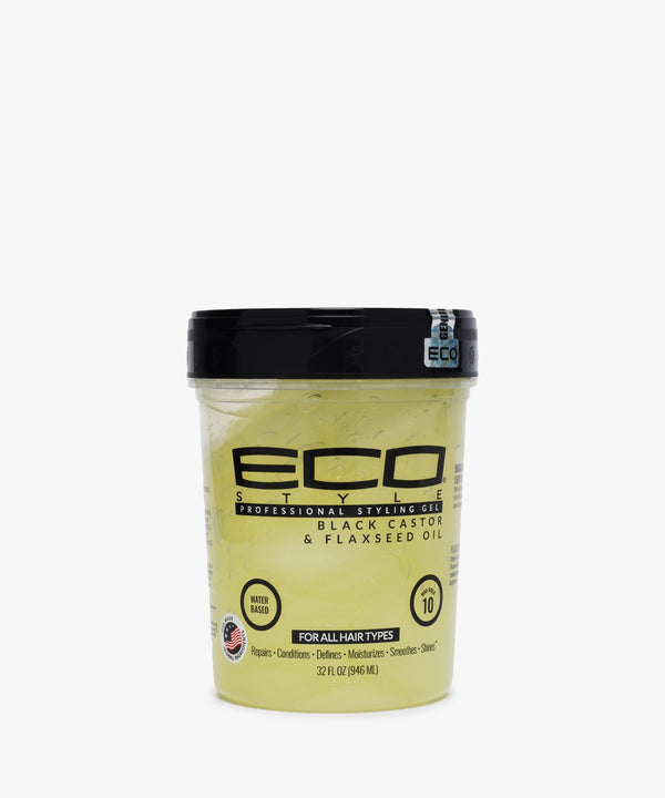 Eco Styler Professional Styling Gel Black Castor & Flaxseed Oil 946 ml