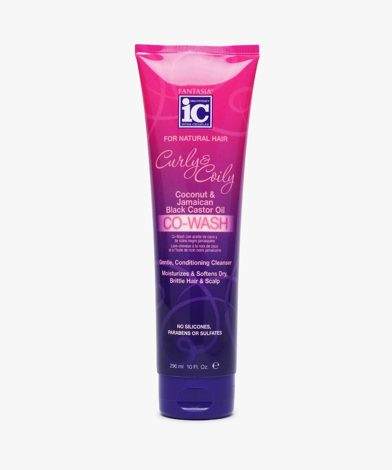 Fantasia IC Curly & Coily Coconut & Jamaican Black Castor Oil Co-Wash 296 ml