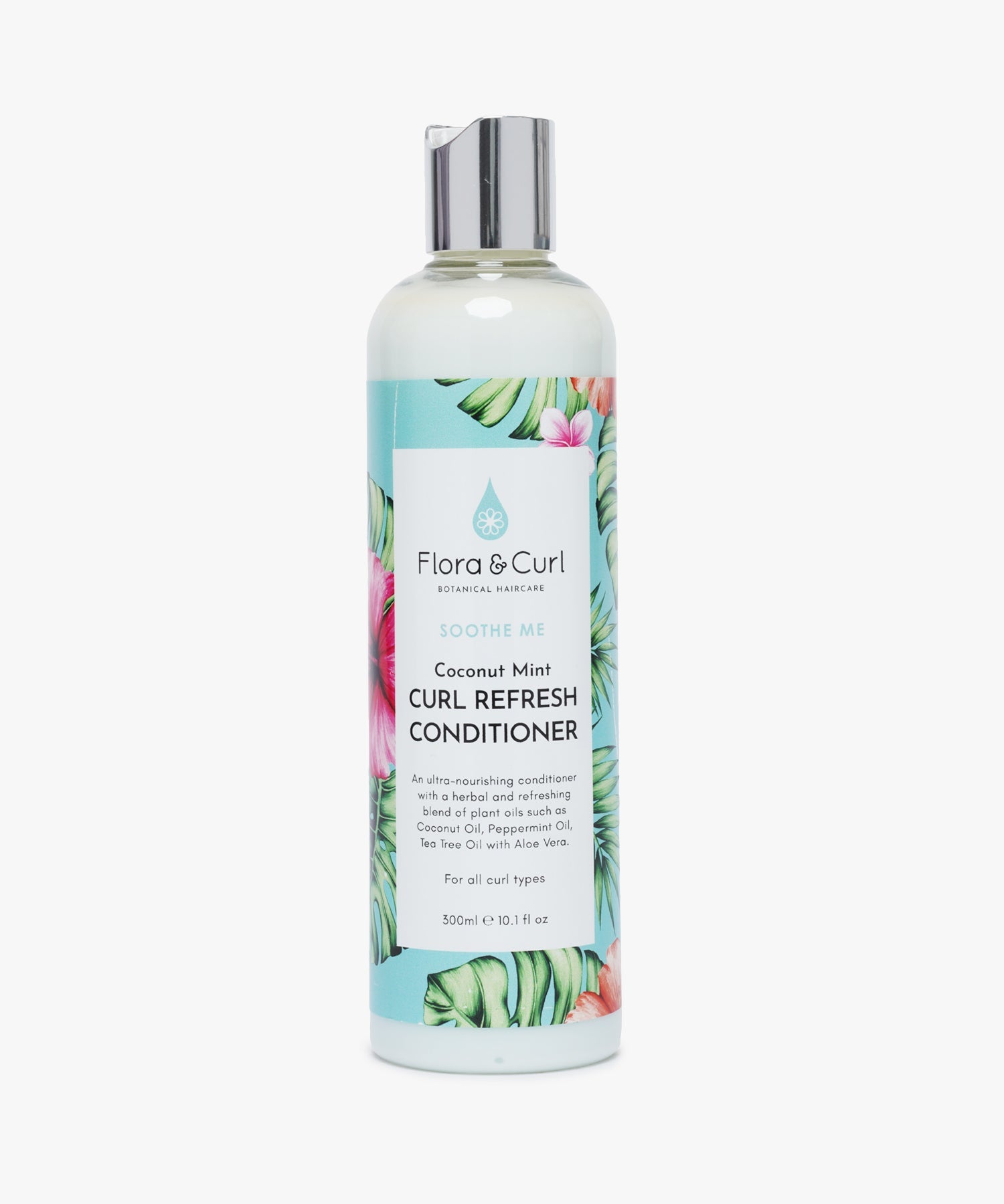 Flora & Curl Coconut Mint Curl Refresh Conditioner 300 ml