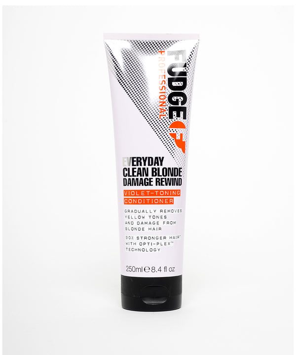 Fudge Everyday Clean Blonde Damage Rewind Violet-Toning Conditioner 250 ml