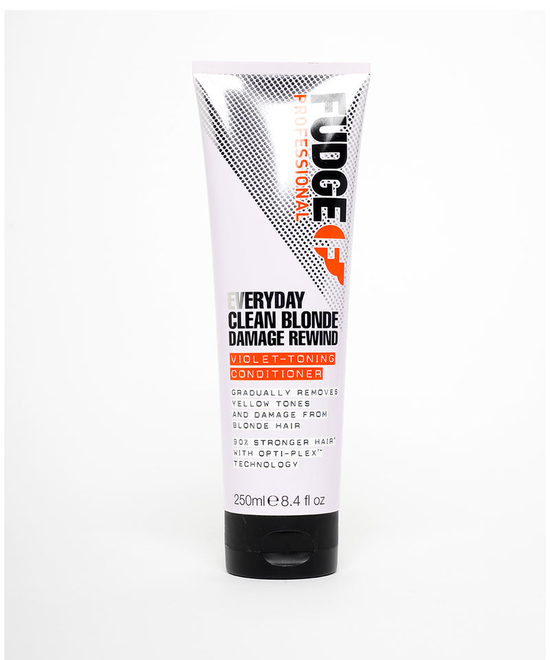 Fudge Everyday Clean Blonde Damage Rewind Violet-Toning Conditioner 250 ml
