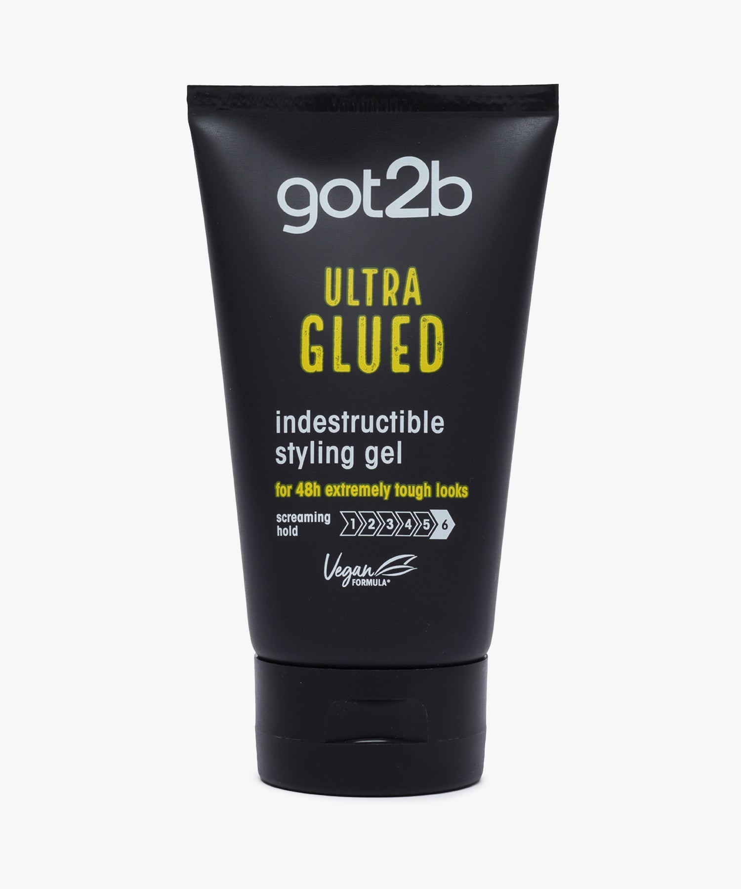 Got2b Ultra Glued Indestructible Styling Gel (Black) 150ml