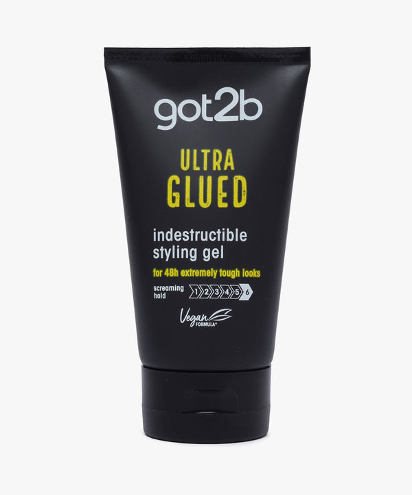 Got2b Ultra Glued Indestructible Styling Gel (Black) 150ml